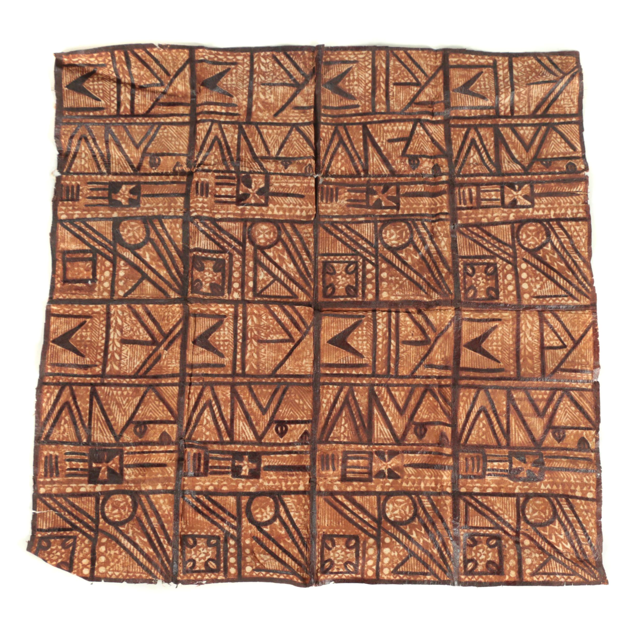 Siapo (Tapa Cloth) from Samoa