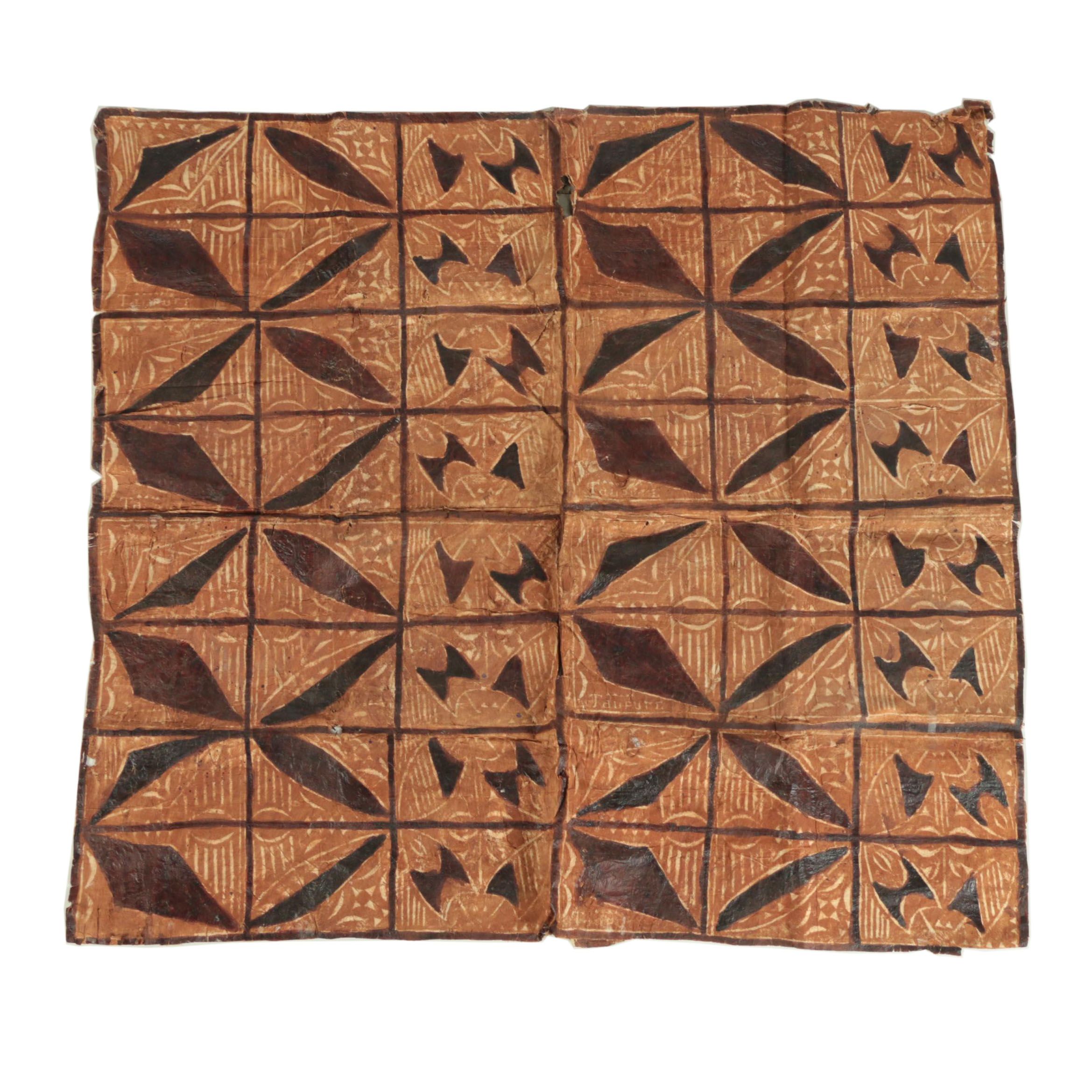 Siapo (Tapa Cloth) from Samoa