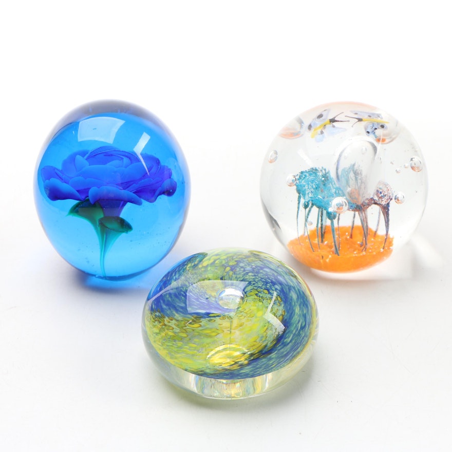 Art Glass Paperweights