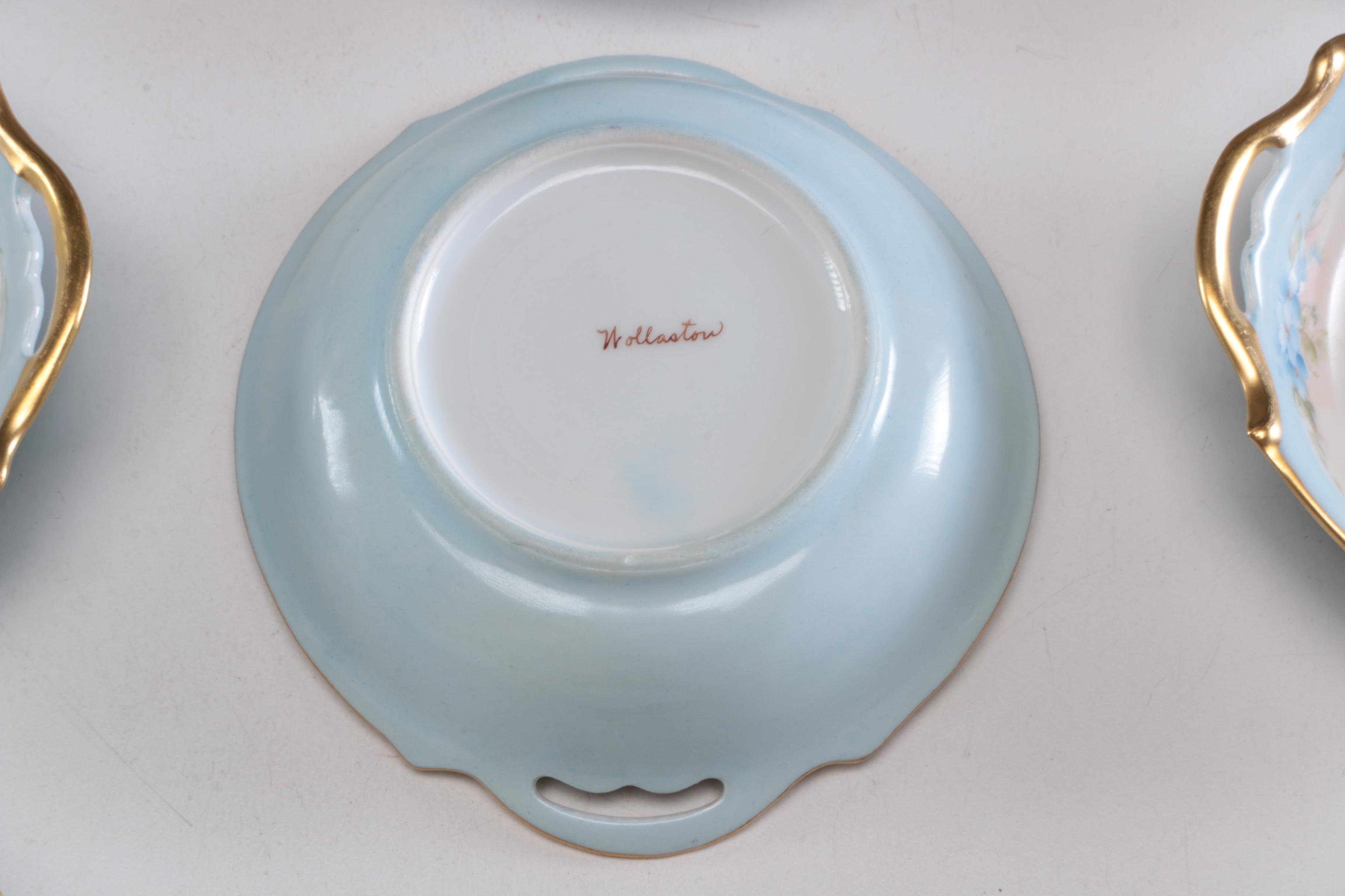 Royal Bayreuth Hand-Painted Porcelain Tableware, Early 20th Century