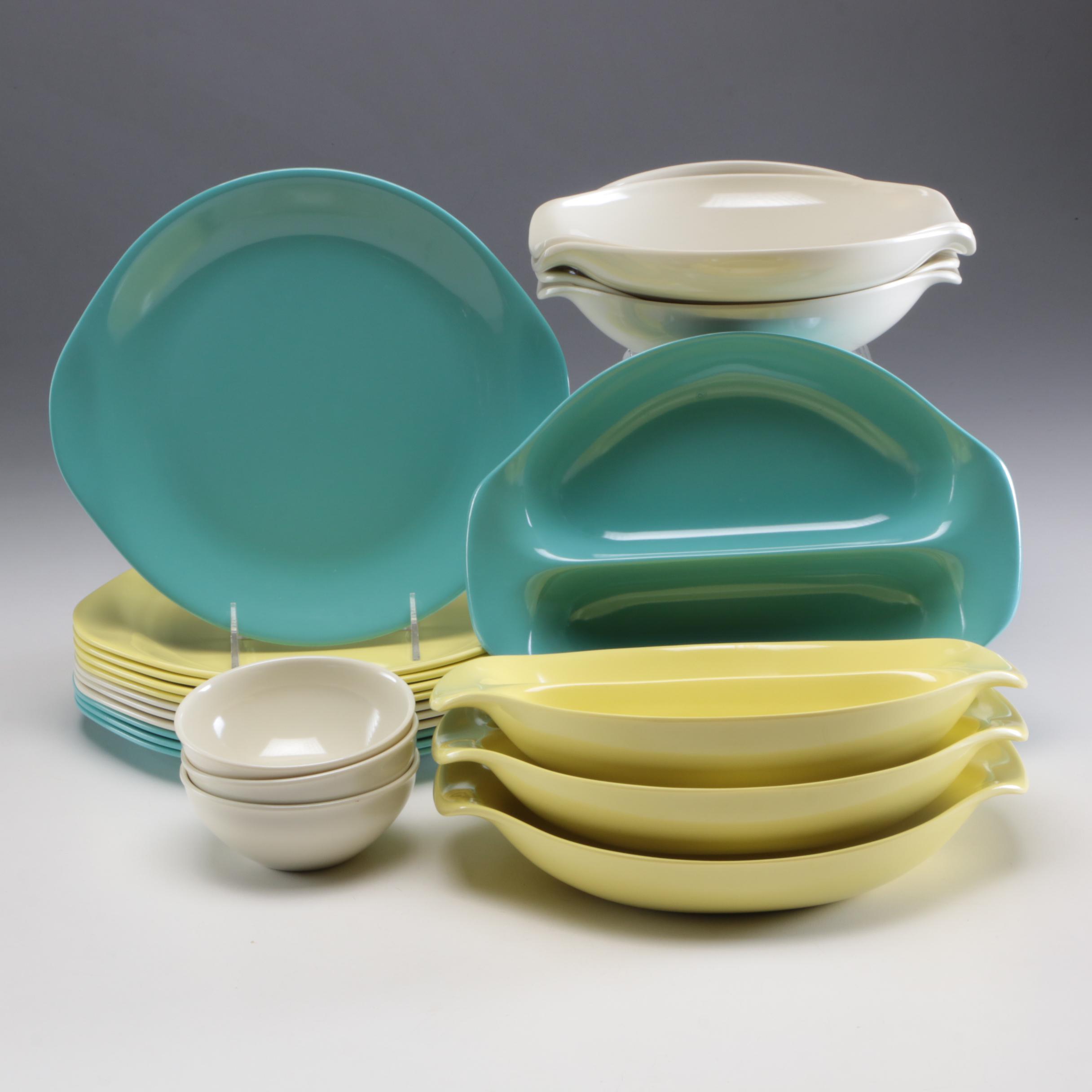 Russel Wright Residential Melamine Dinnerware, Mid-Century