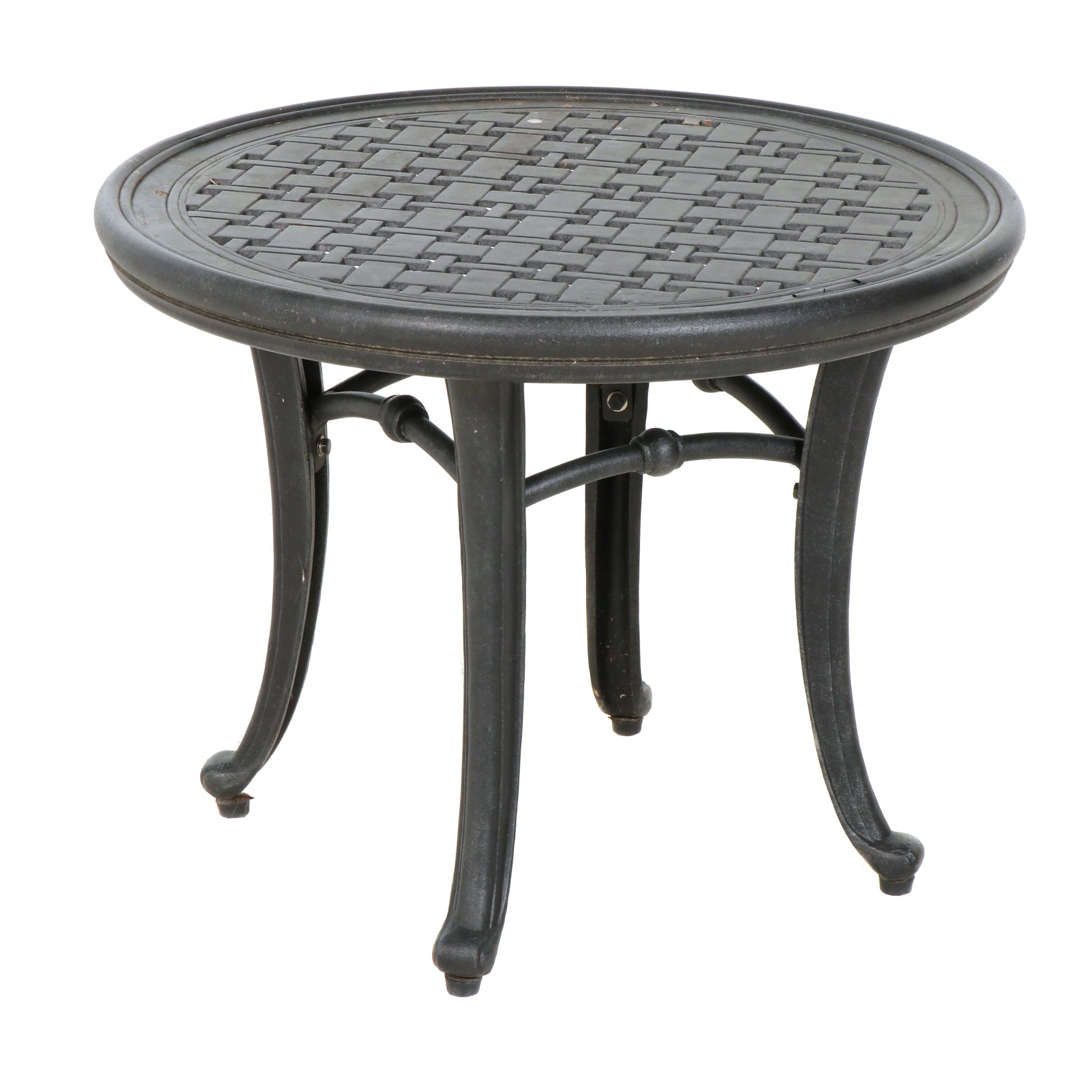 Outdoor Metal Patio Side Table