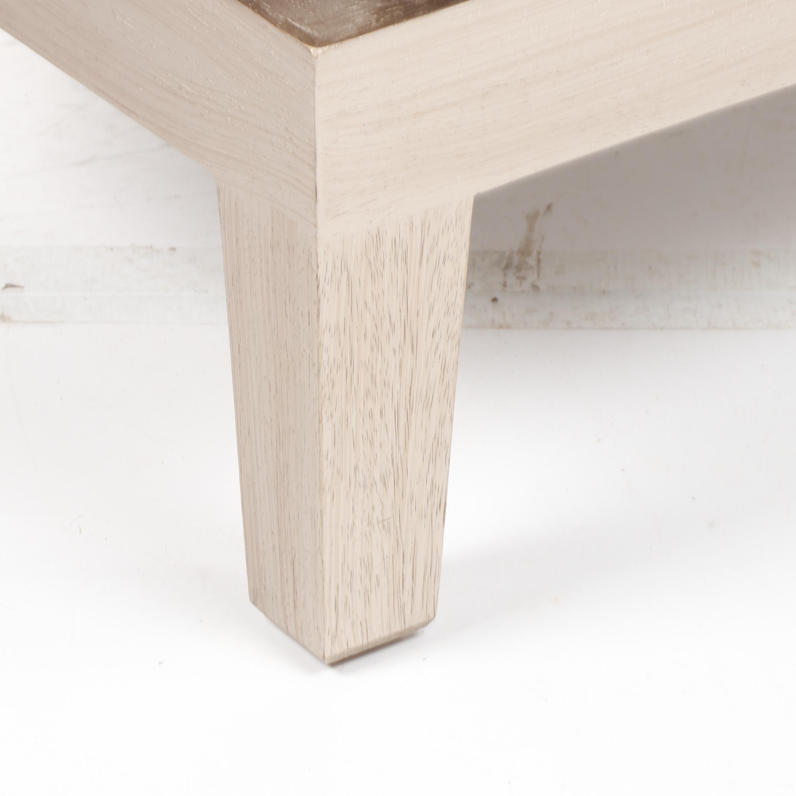 Adriana Hoyos "Chocolate" Modern Style Day Bed with Velveteen Upholstery