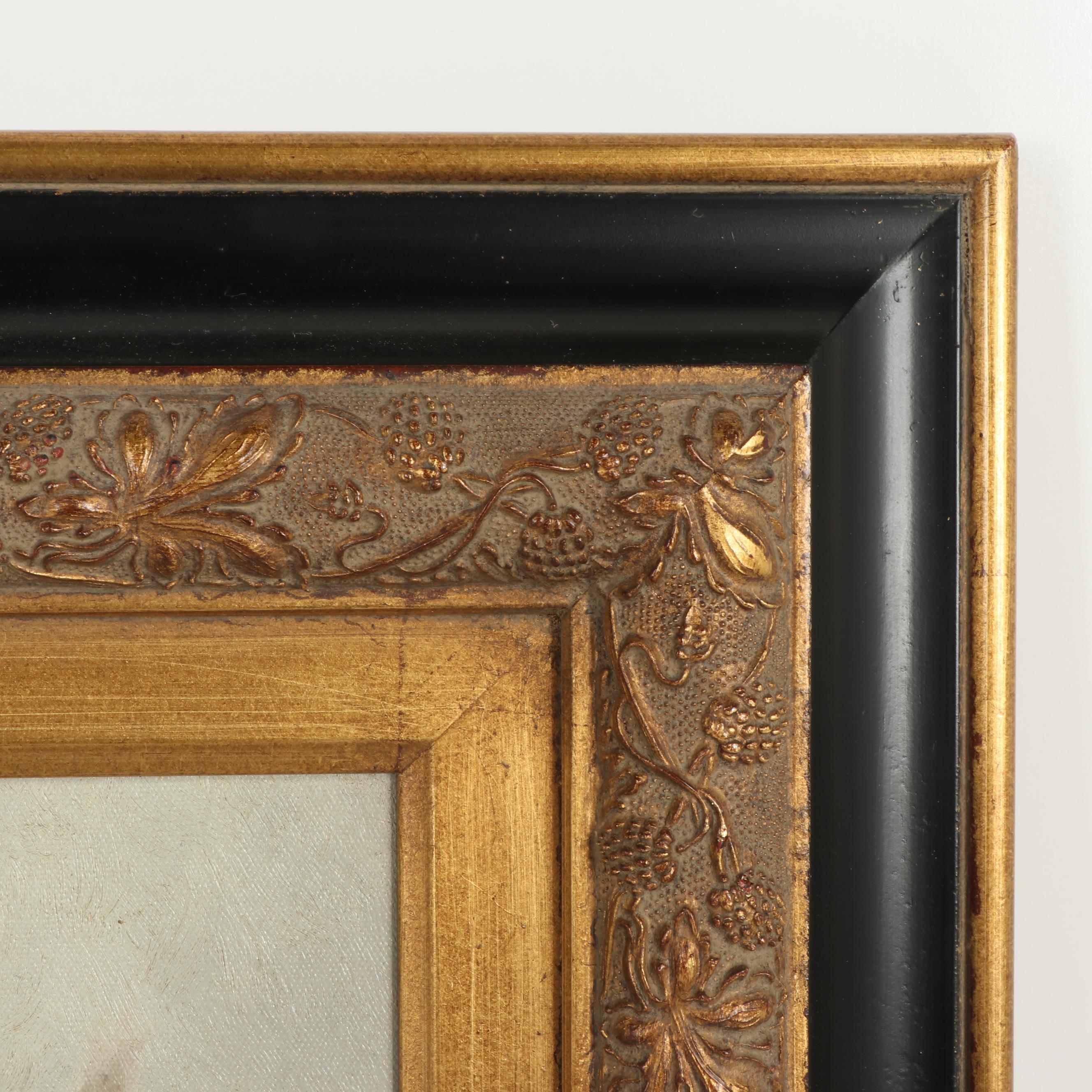 Late 20th Century Still Life Oil Painting