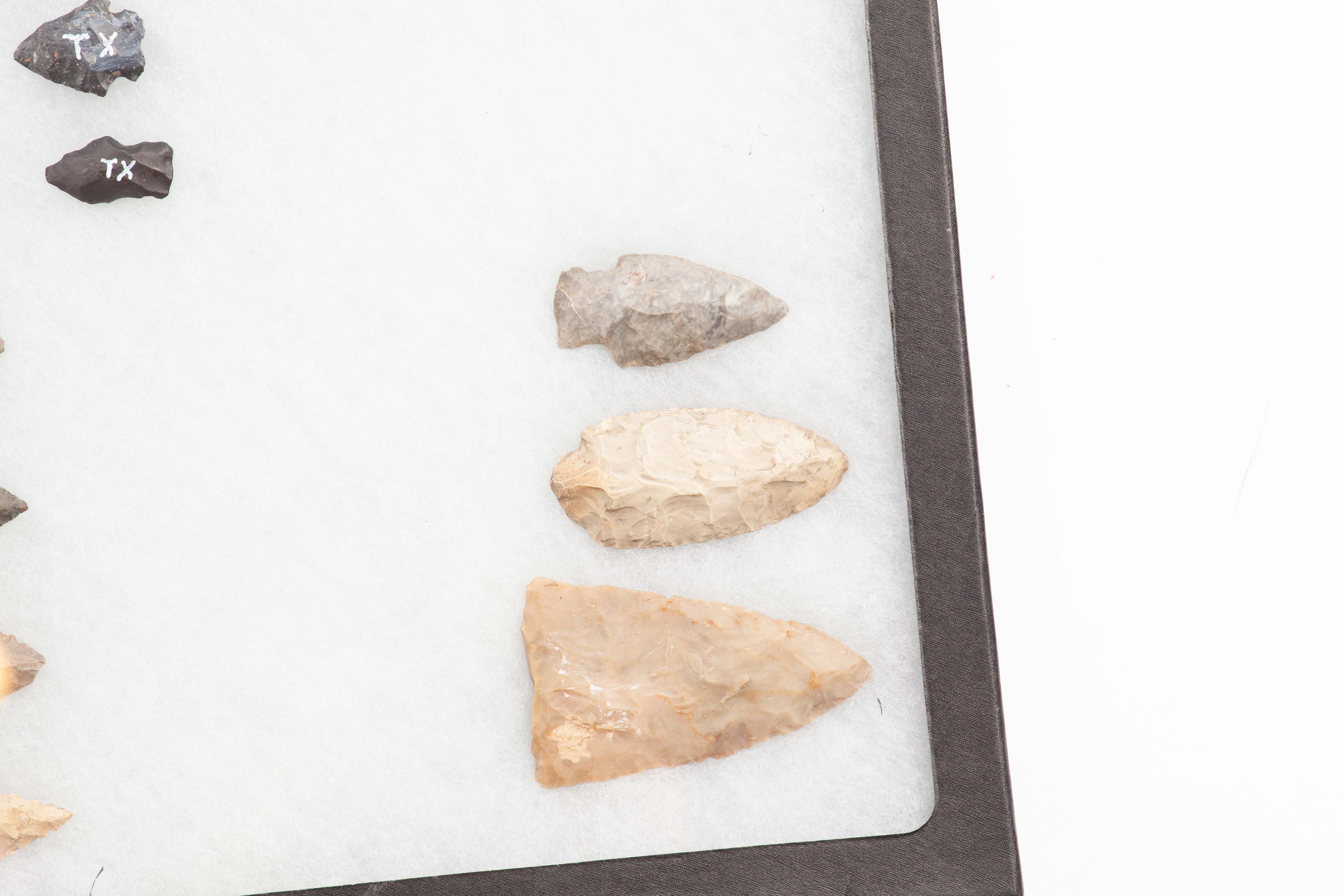 Native American Projectile Points and Bi-facially Knapped Tools