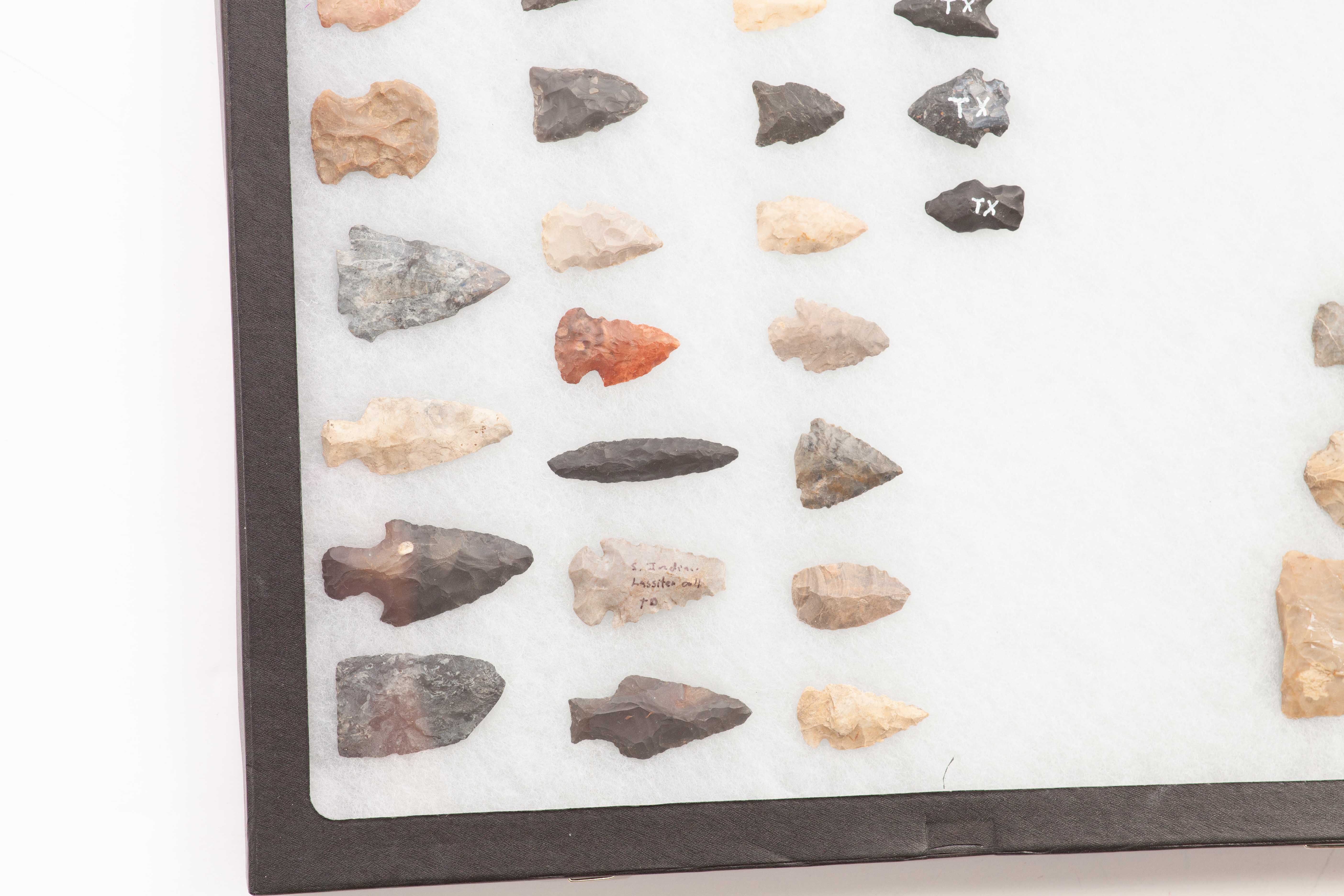 Native American Projectile Points and Bi-facially Knapped Tools