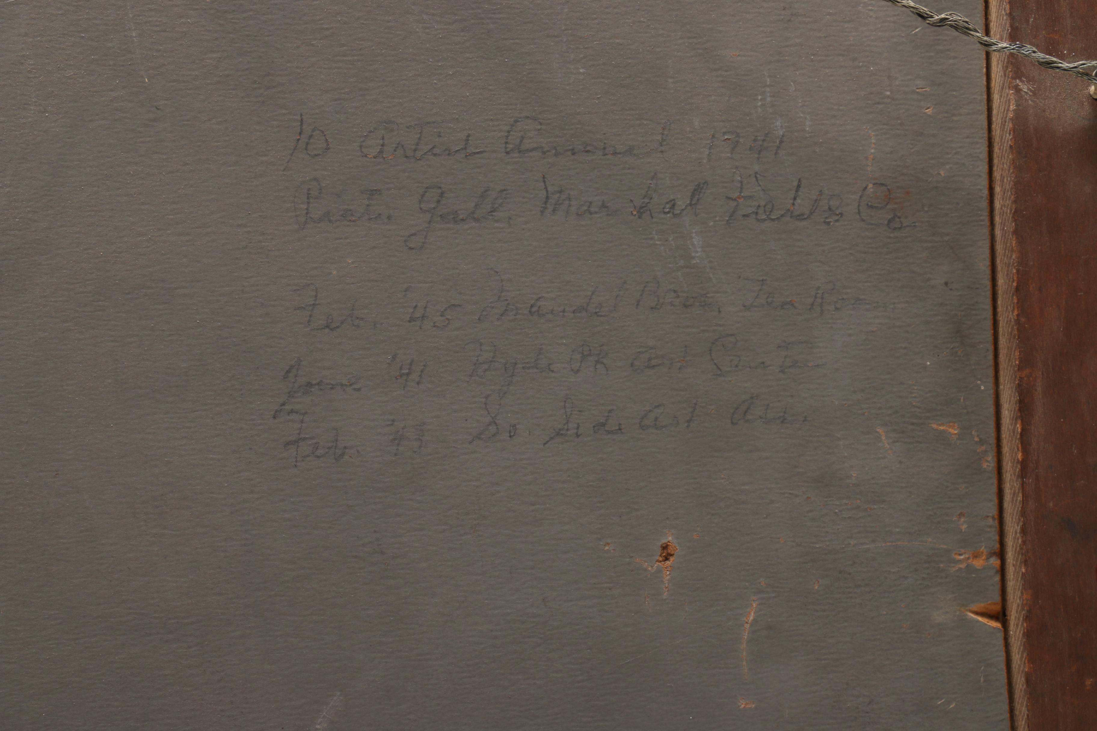 Emil Armin Oil Painting "Morning in the Dunes"