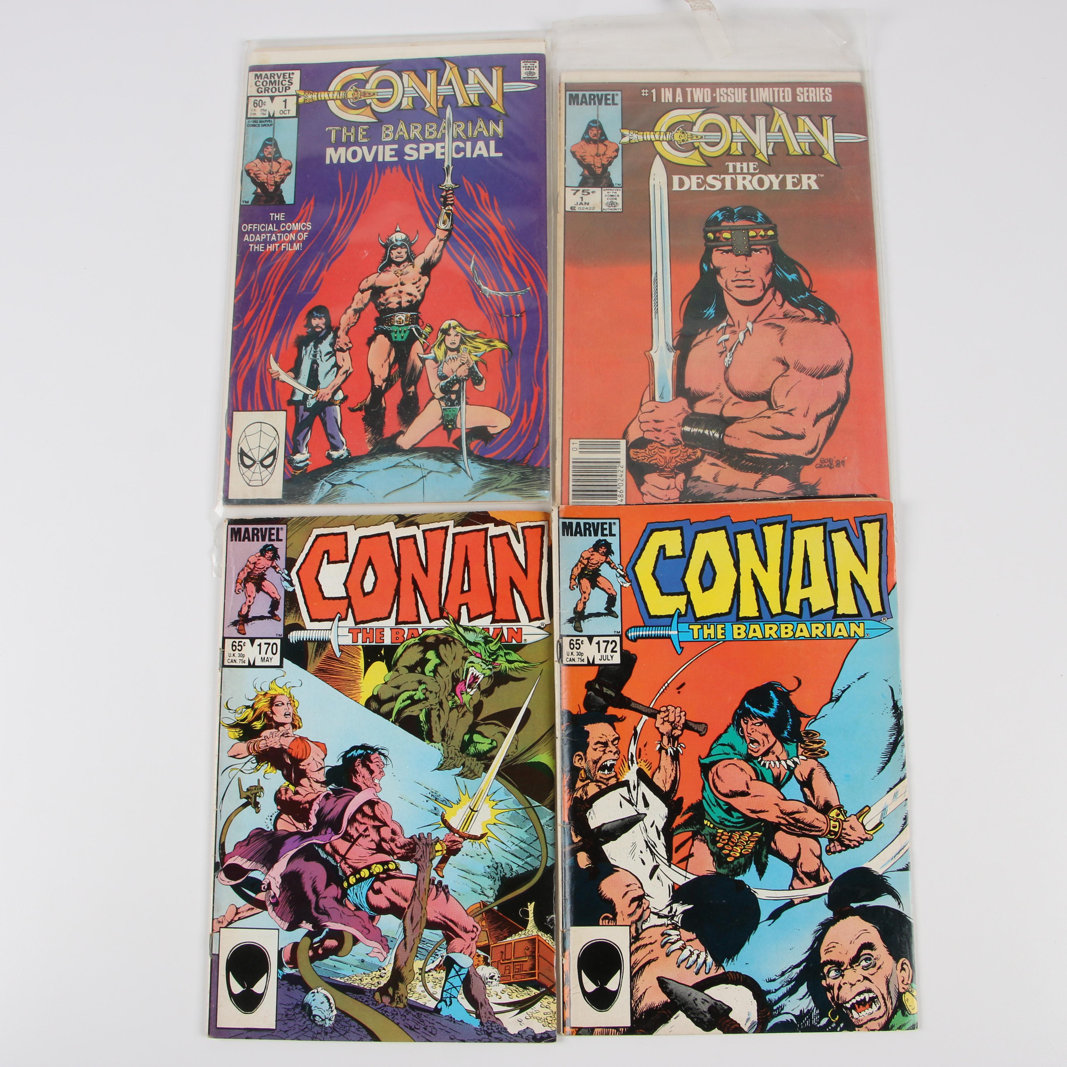 Marvel "Conan the Barbarian" Comics, 1980s and 1990s