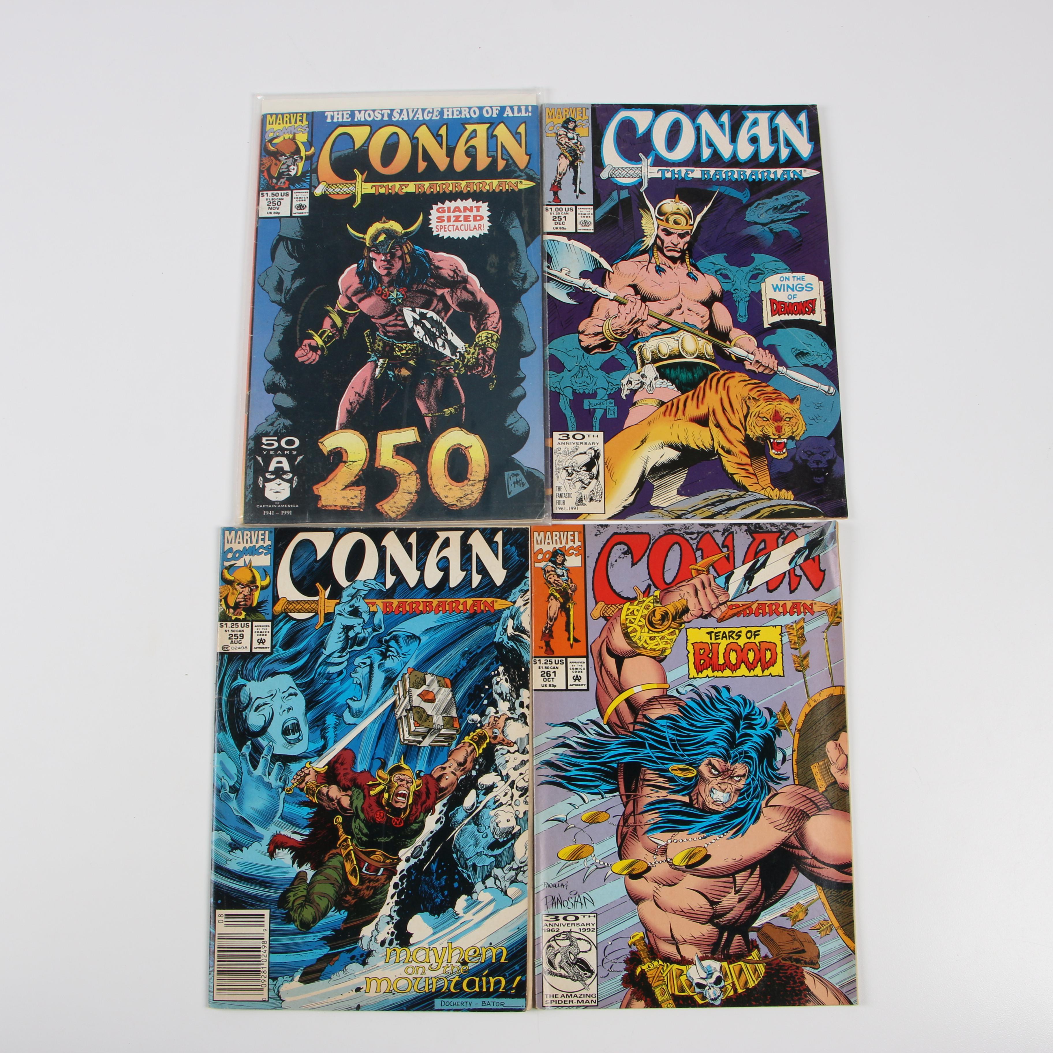 Marvel "Conan the Barbarian" Comics, 1980s and 1990s