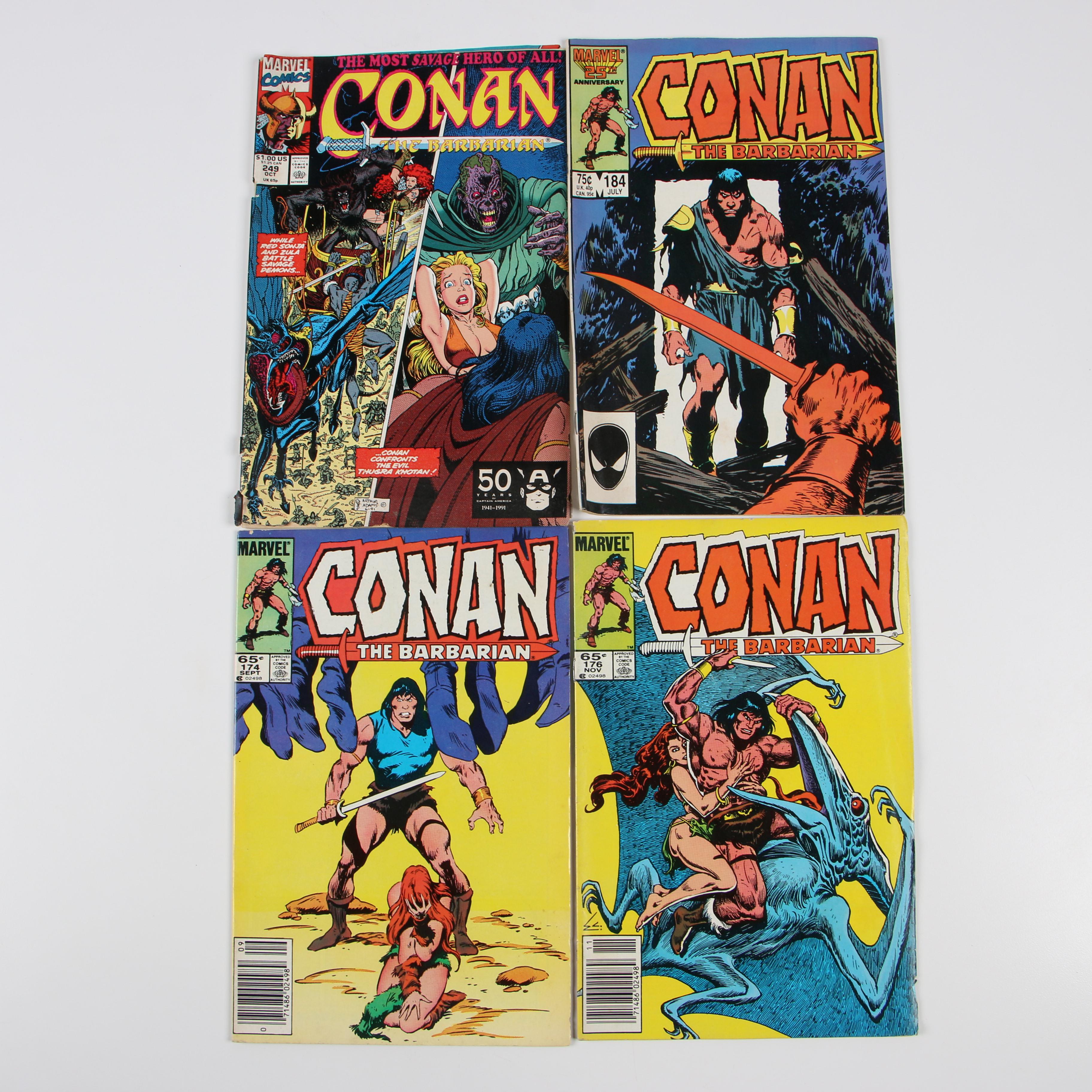 Marvel "Conan the Barbarian" Comics, 1980s and 1990s