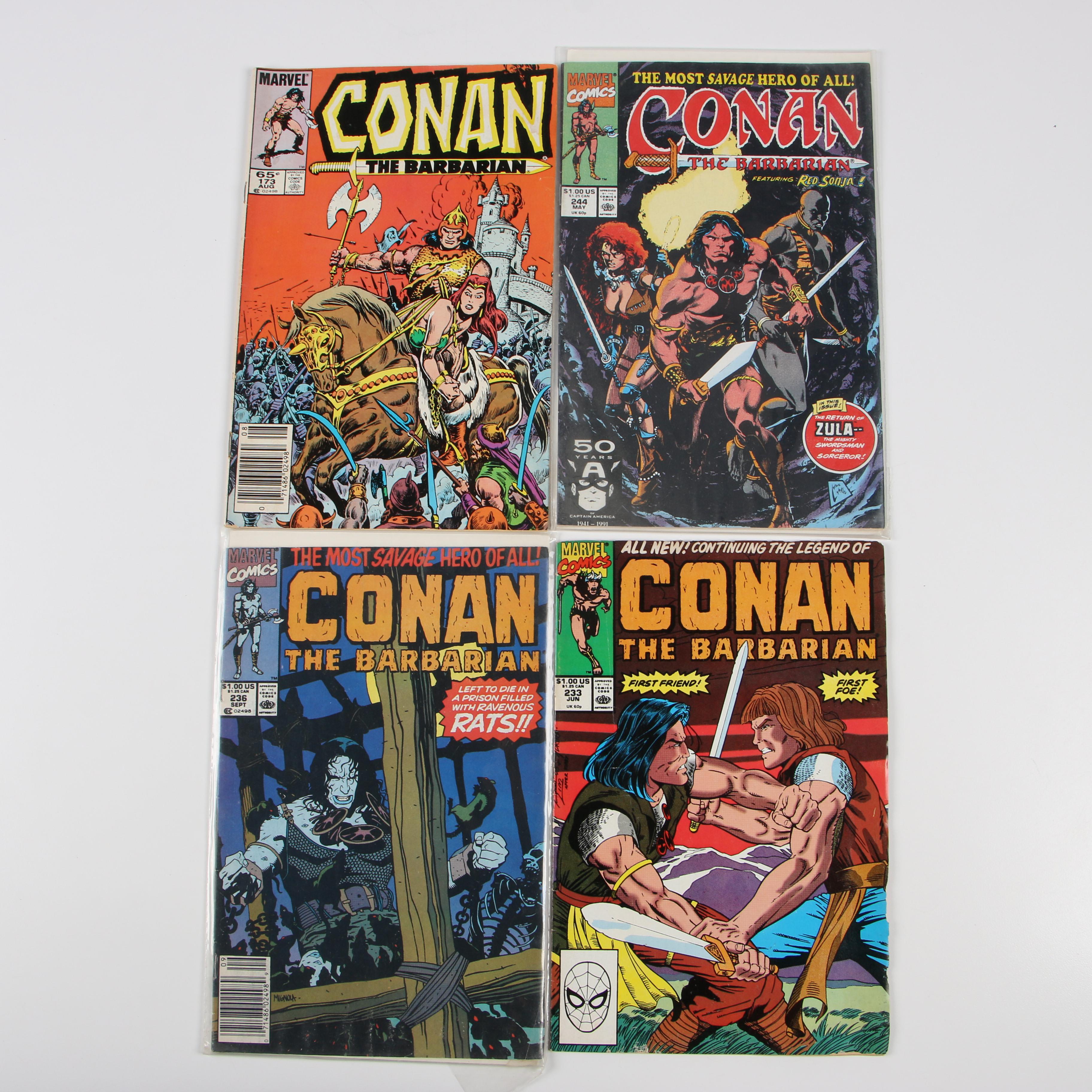 Marvel "Conan the Barbarian" Comics, 1980s and 1990s