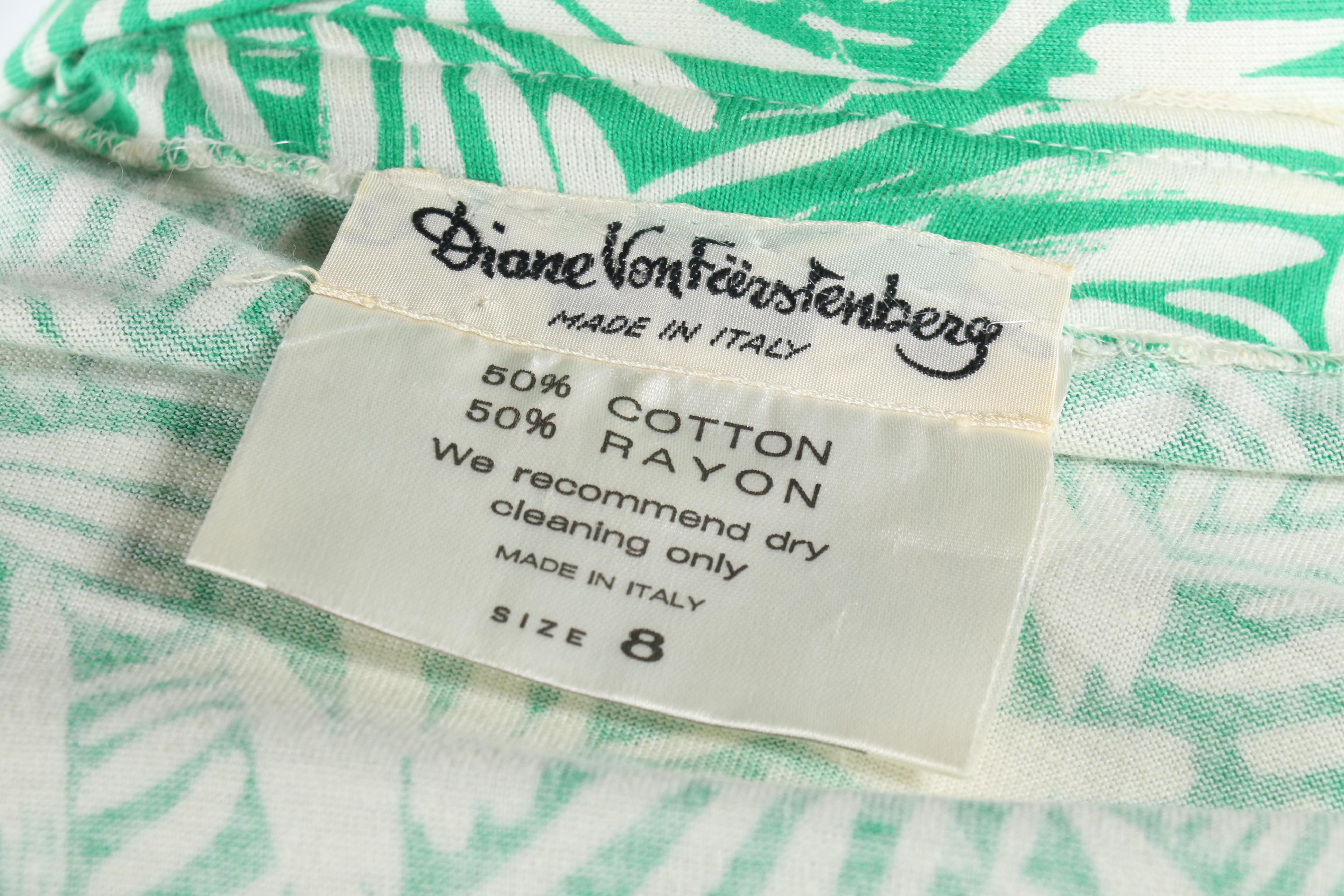 Diane von Furstenberg Signature Wrap Dress, 1974 Vintage