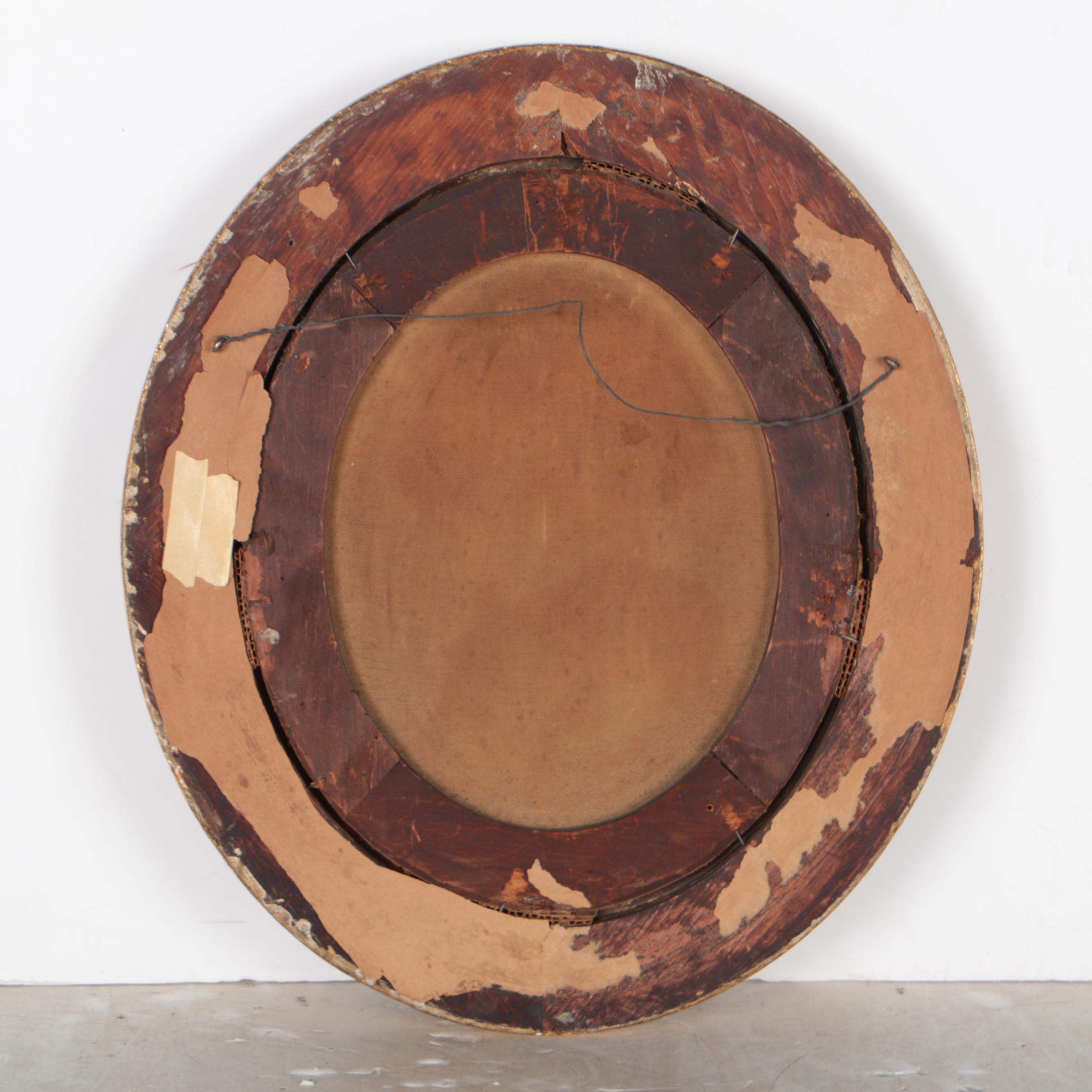 Gouache Painted Currier and Ives Lithograph "George Washington"