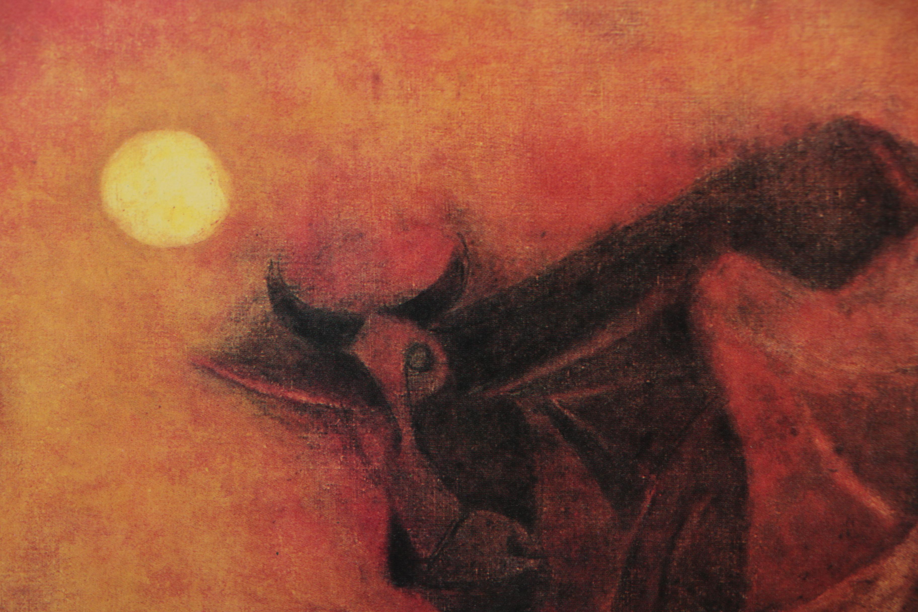 Rufino Tamayo Offset Lithograph "Vaca Espantándose las Moscas"