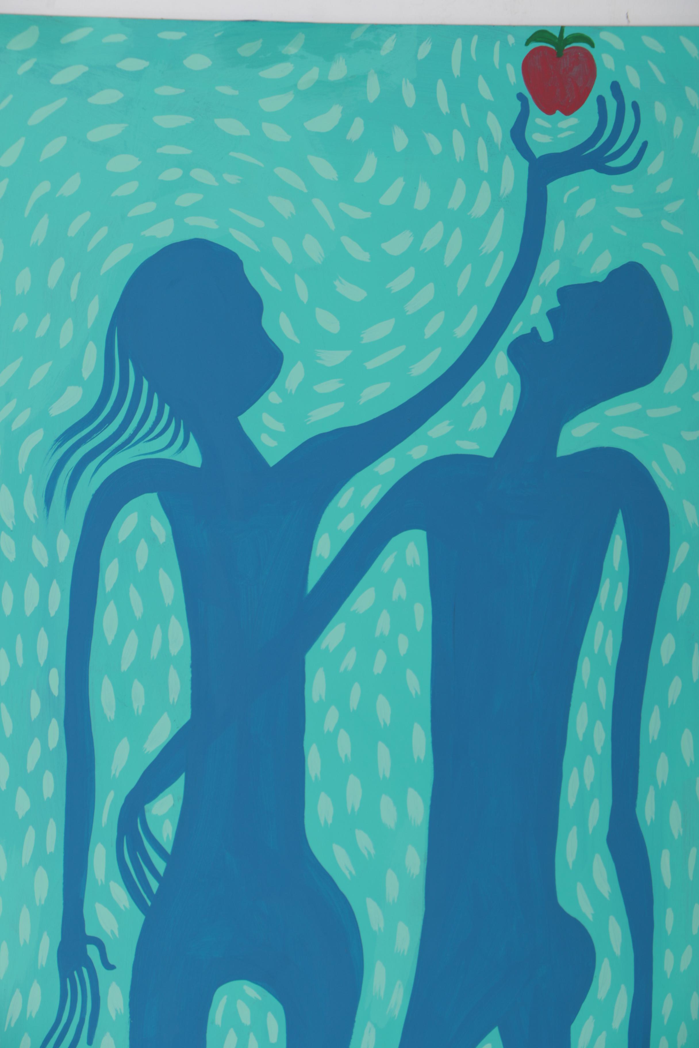 Jackie Underwood Folk Art Acrylic Painting