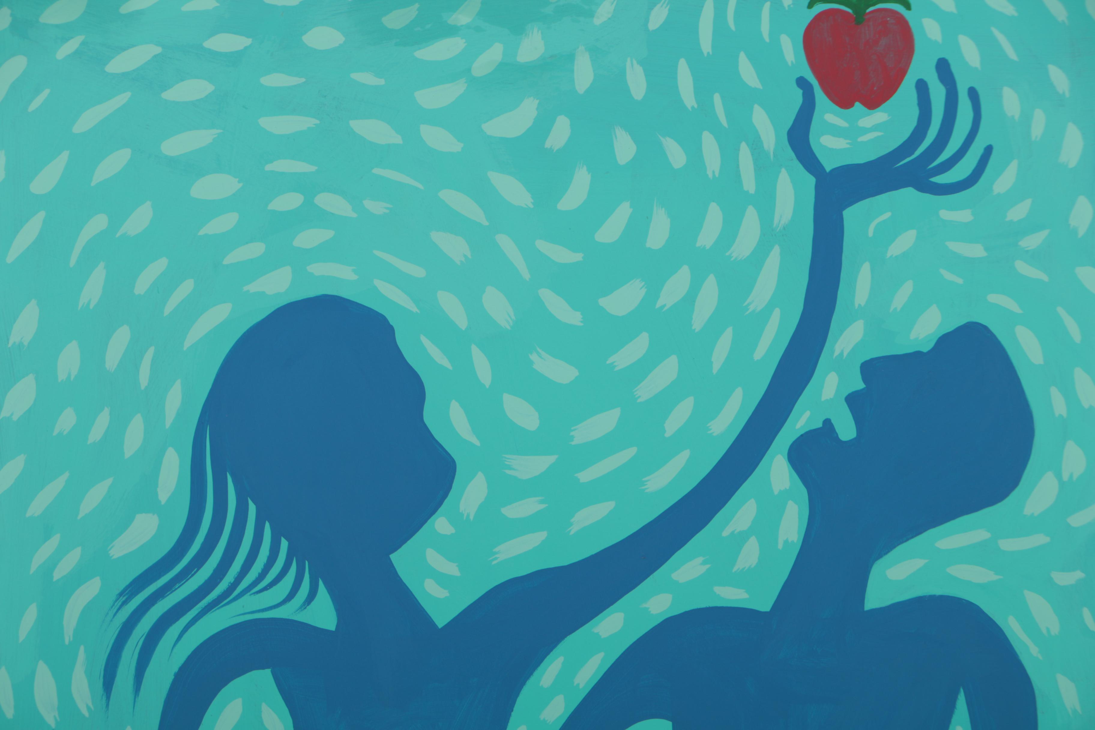 Jackie Underwood Folk Art Acrylic Painting