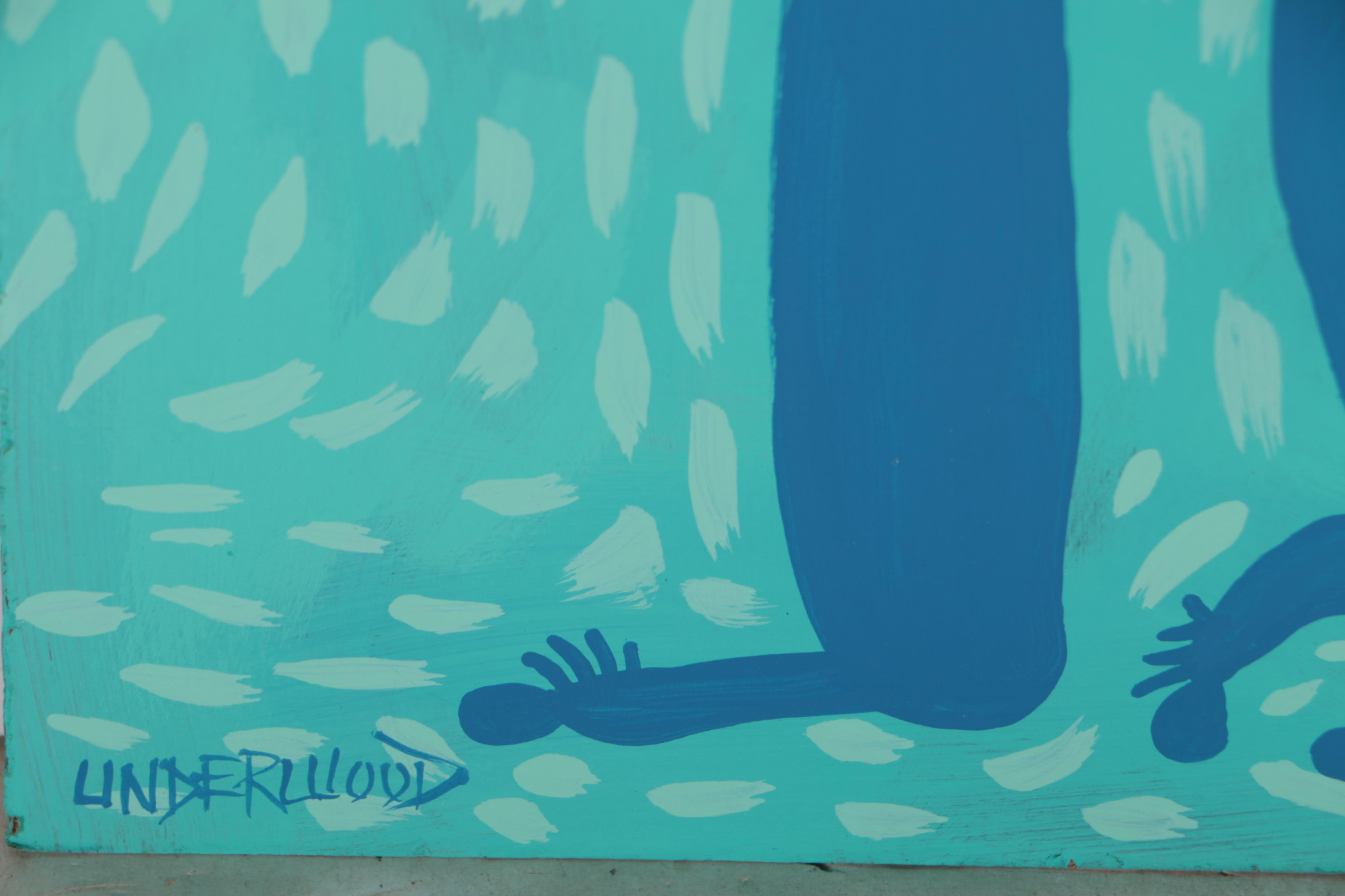 Jackie Underwood Folk Art Acrylic Painting