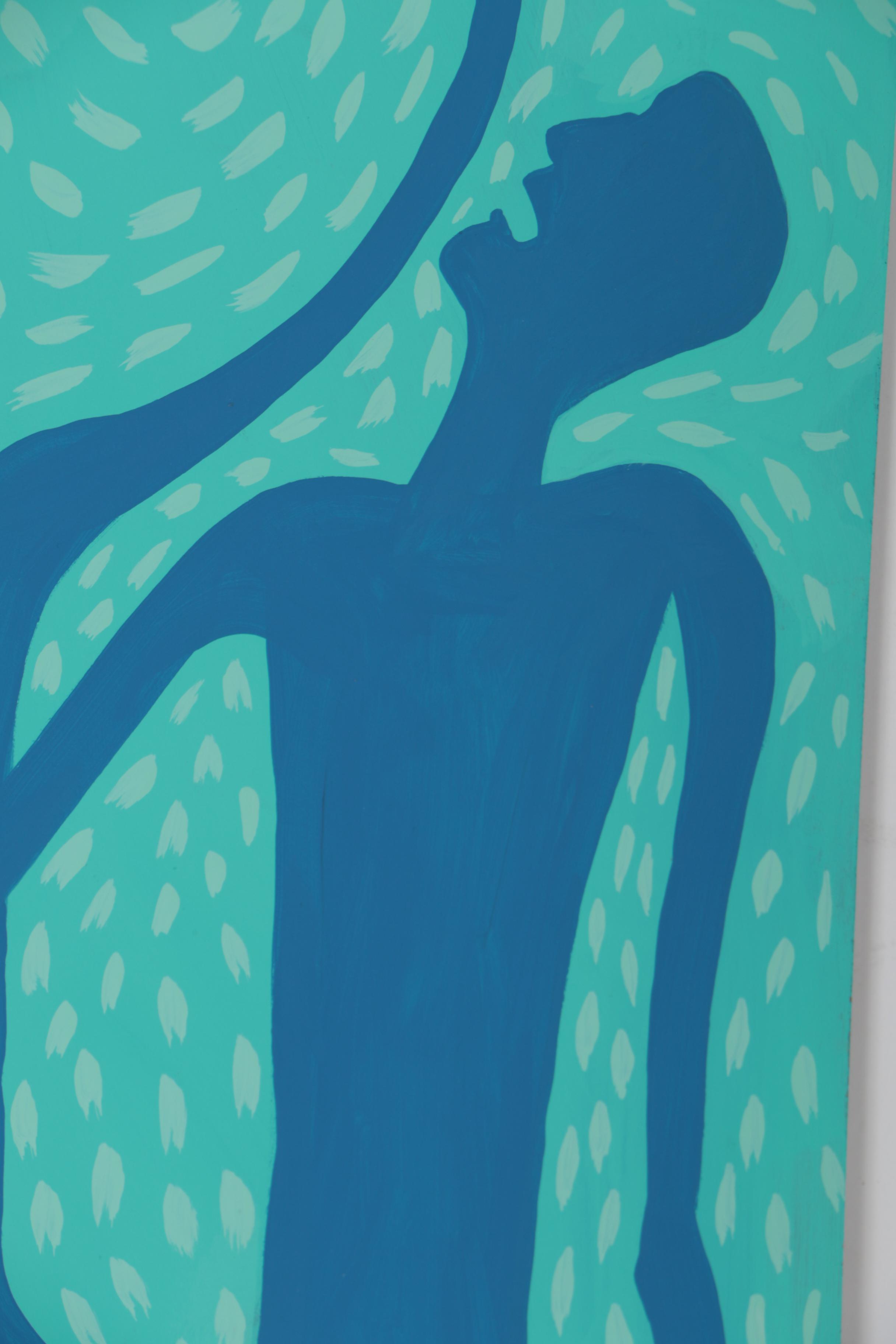 Jackie Underwood Folk Art Acrylic Painting