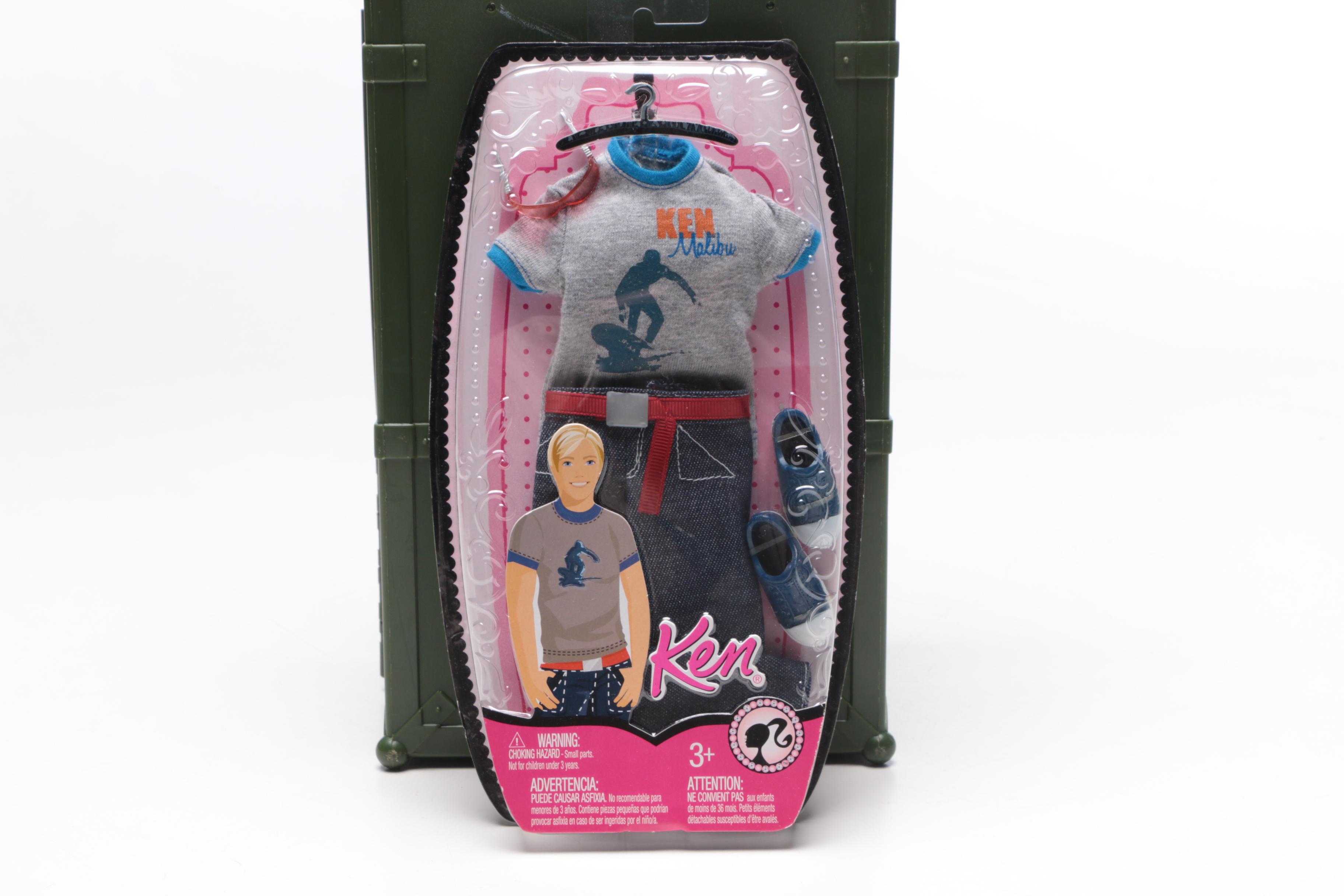 1964 Mattel Ken Doll, Hasbro G.I. Joe and Other Action Figure