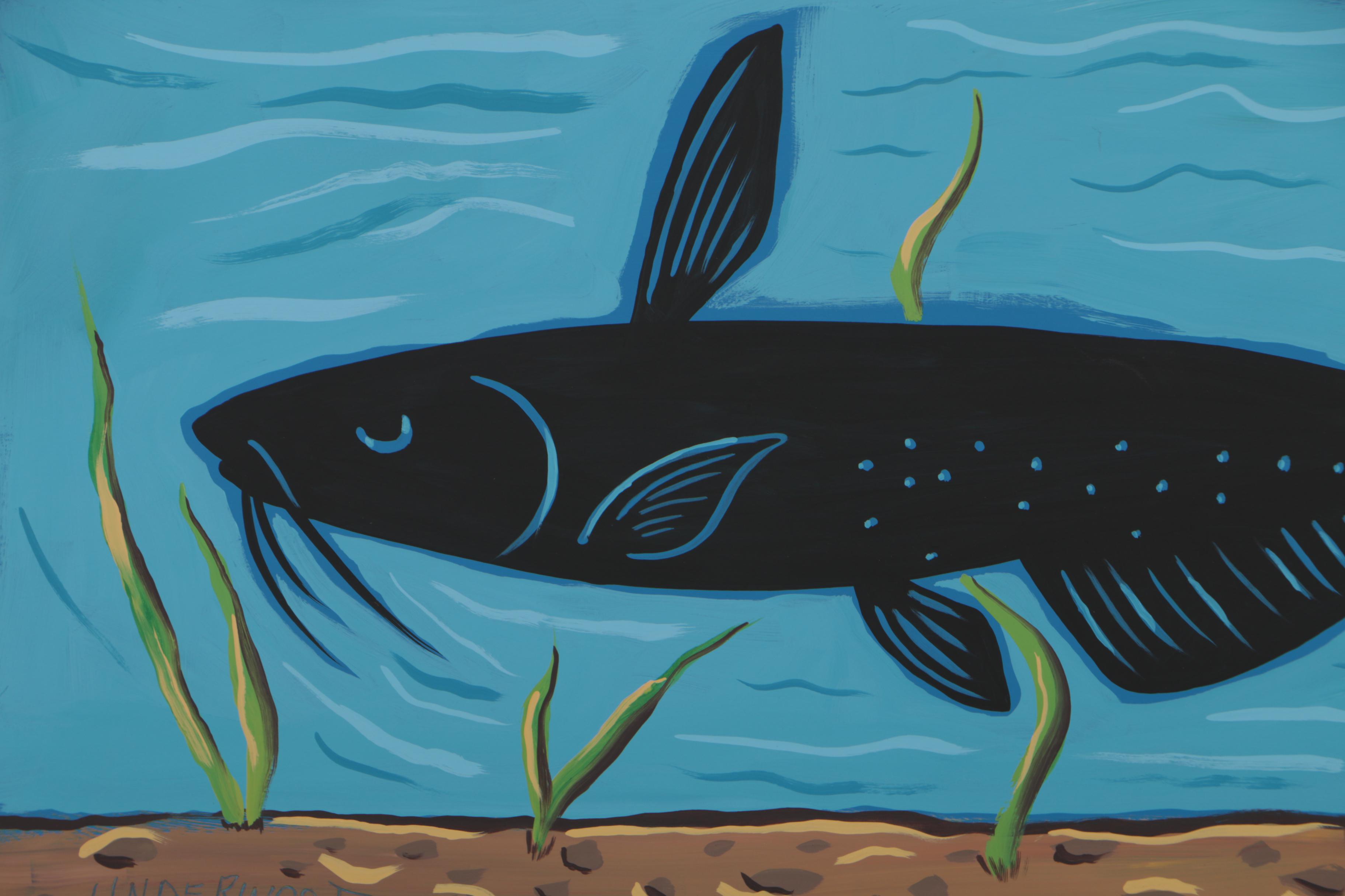 Jackie Underwood Folk Art Acrylic Painting