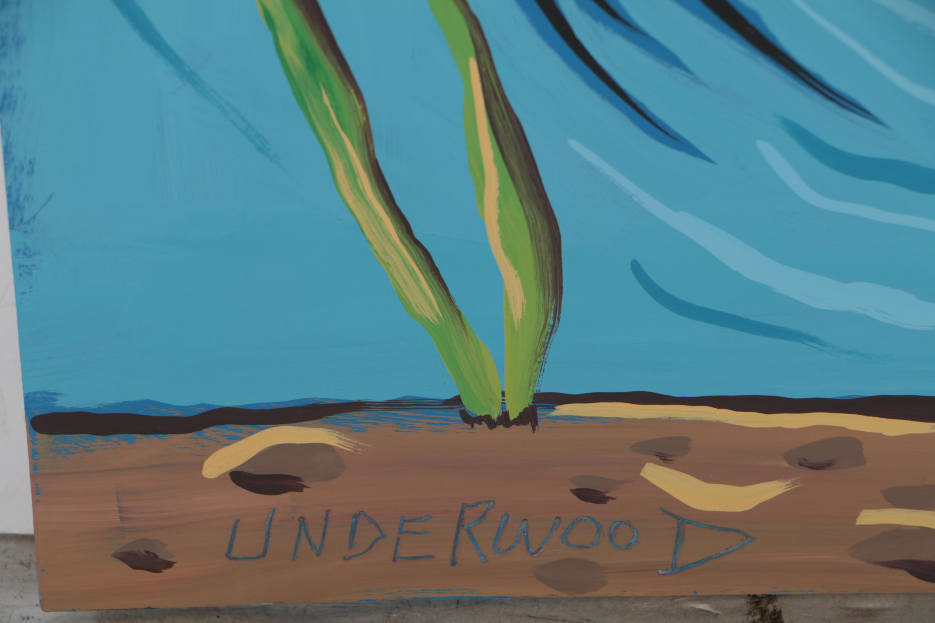 Jackie Underwood Folk Art Acrylic Painting