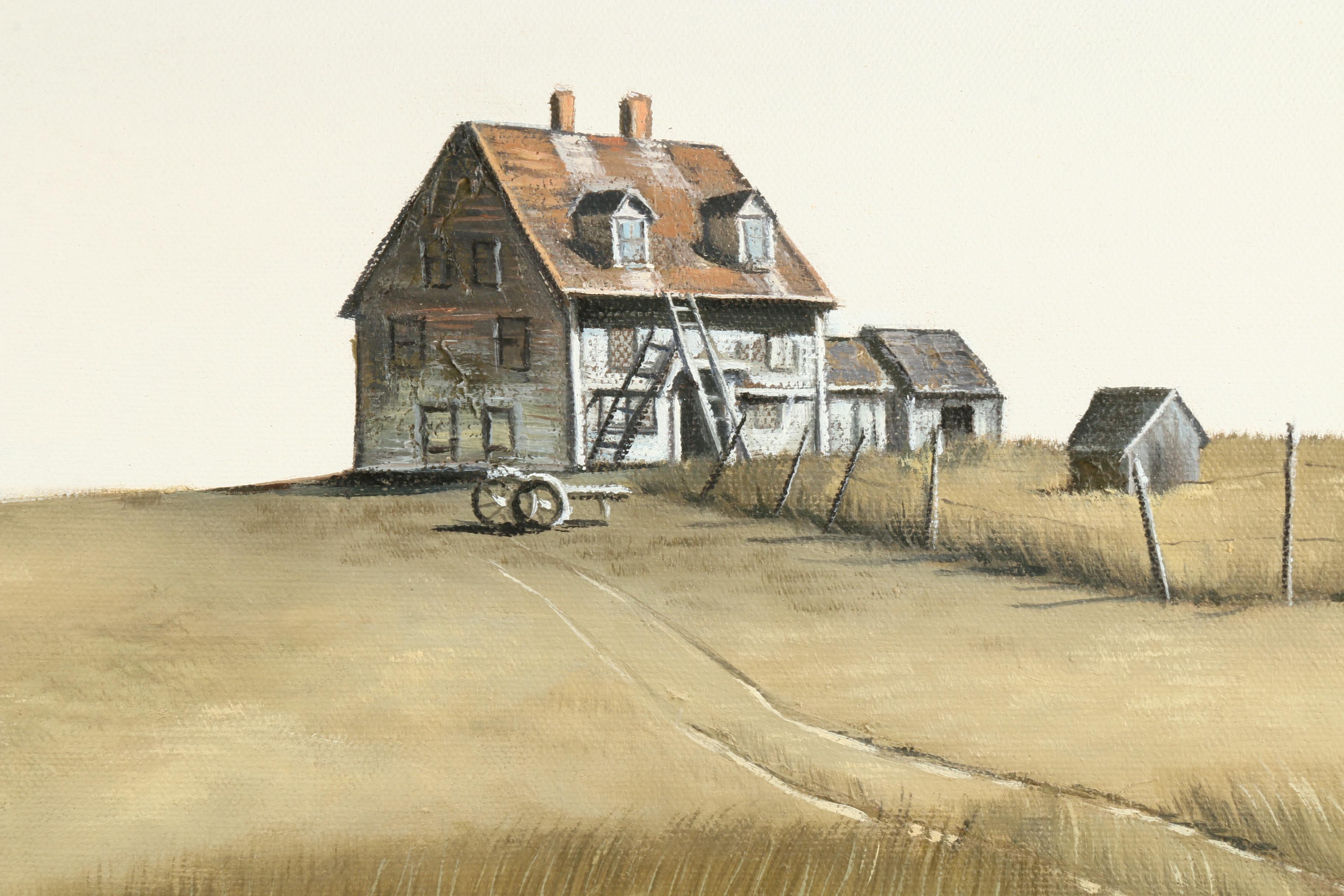 Copy Oil Painting After Andrew Wyeth "Christina's World"