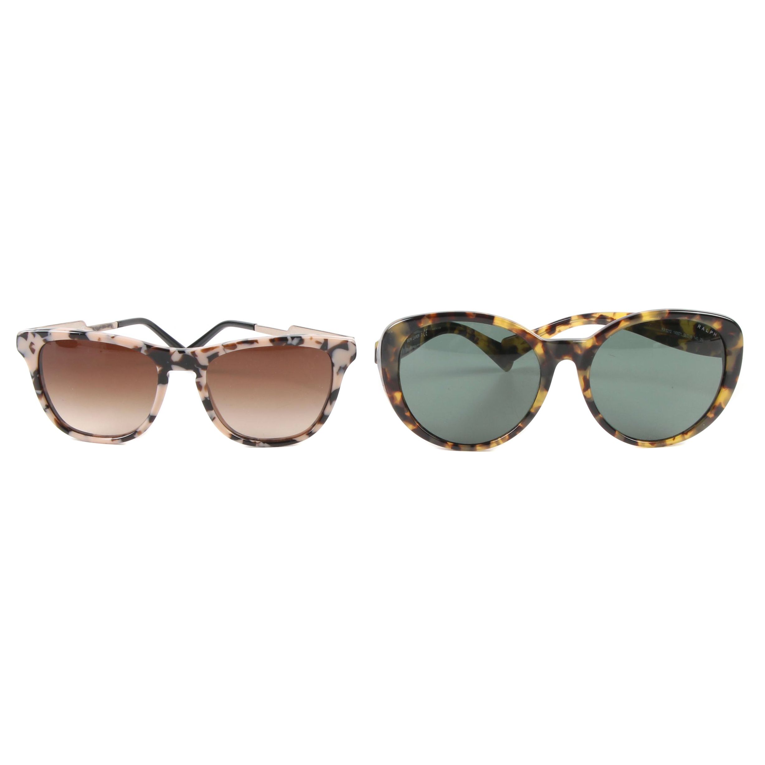Stella McCartney SM4048 and Ralph Ralph Lauren RA5212 Sunglasses with Cases