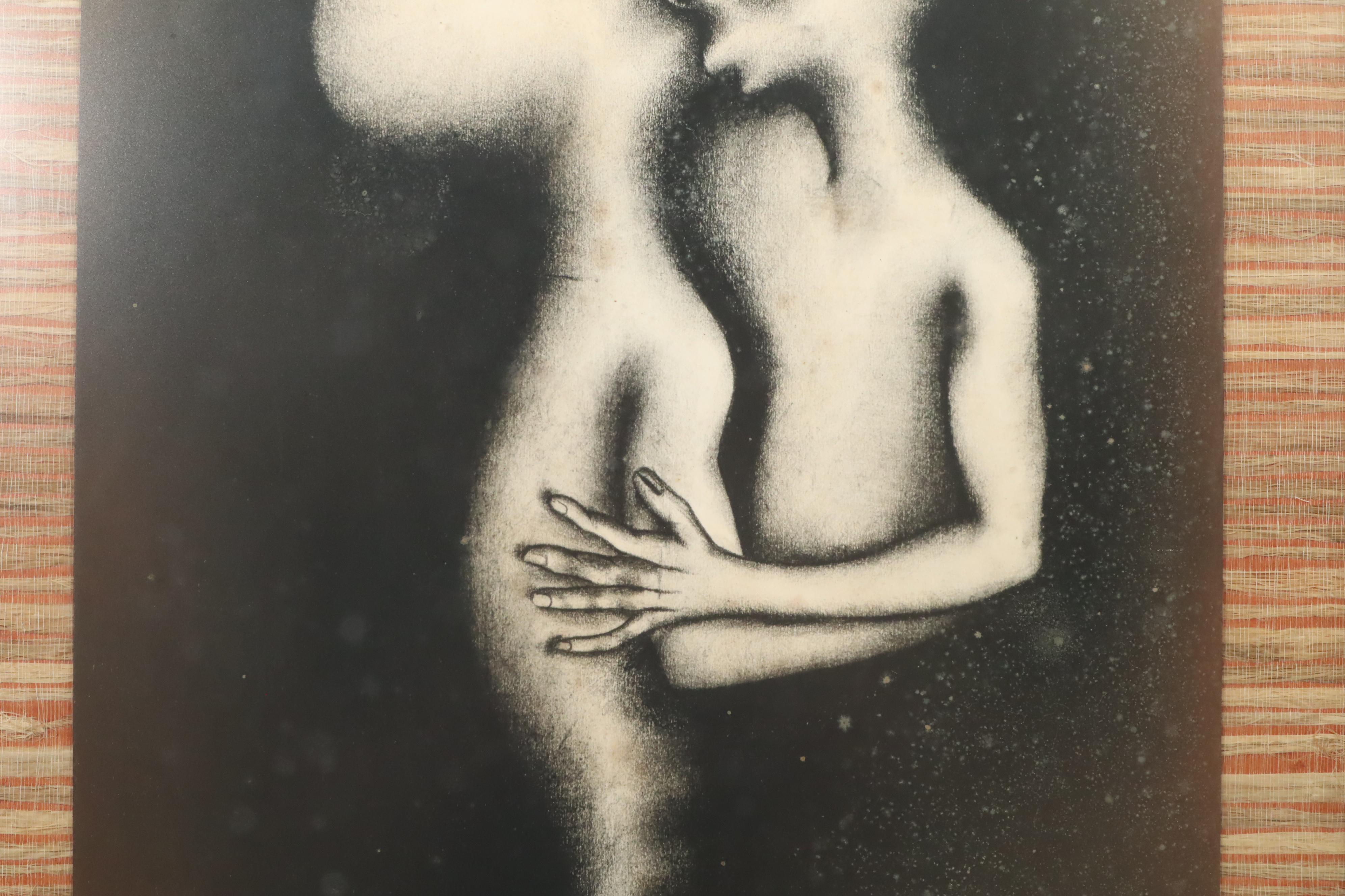 Thamsanqa Mnyele Mixed Media Painting