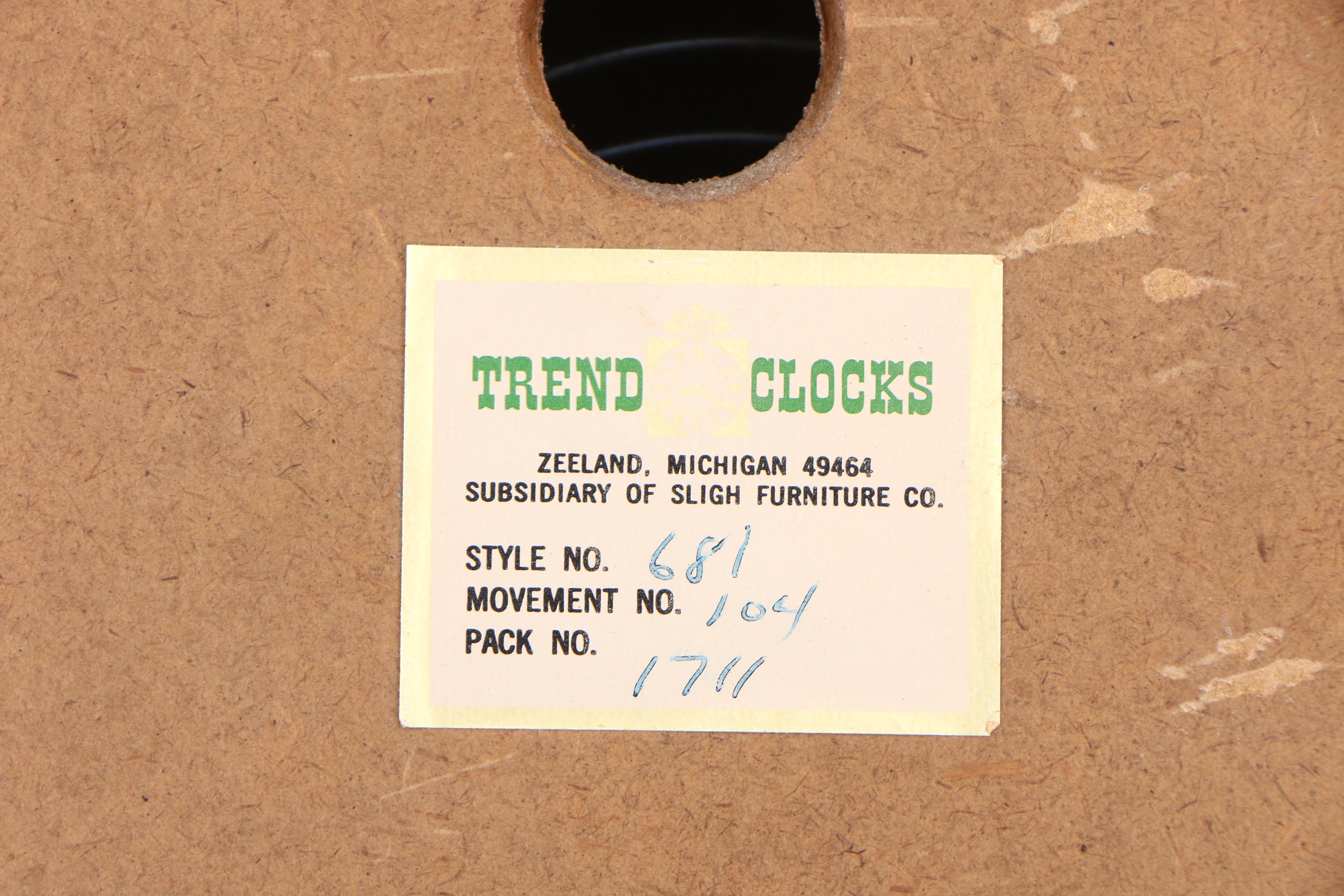 Trend Clocks by Sligh Pendulum Wall Clock