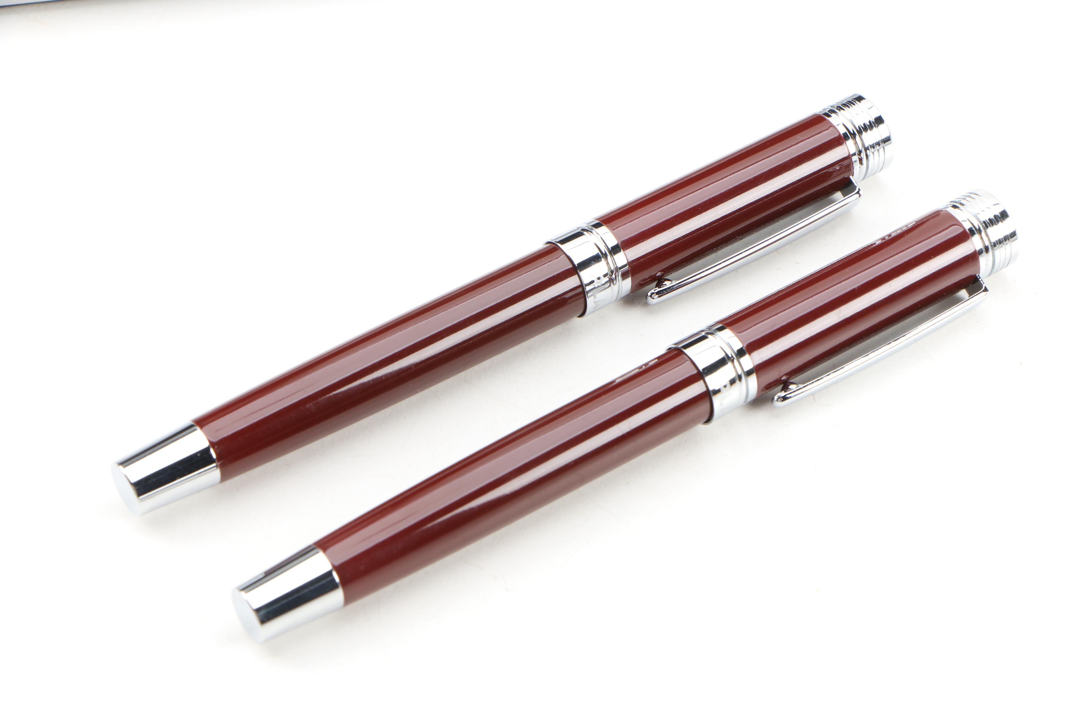 Playboy Fountain and Ballpoint Pens, Late 20th Century