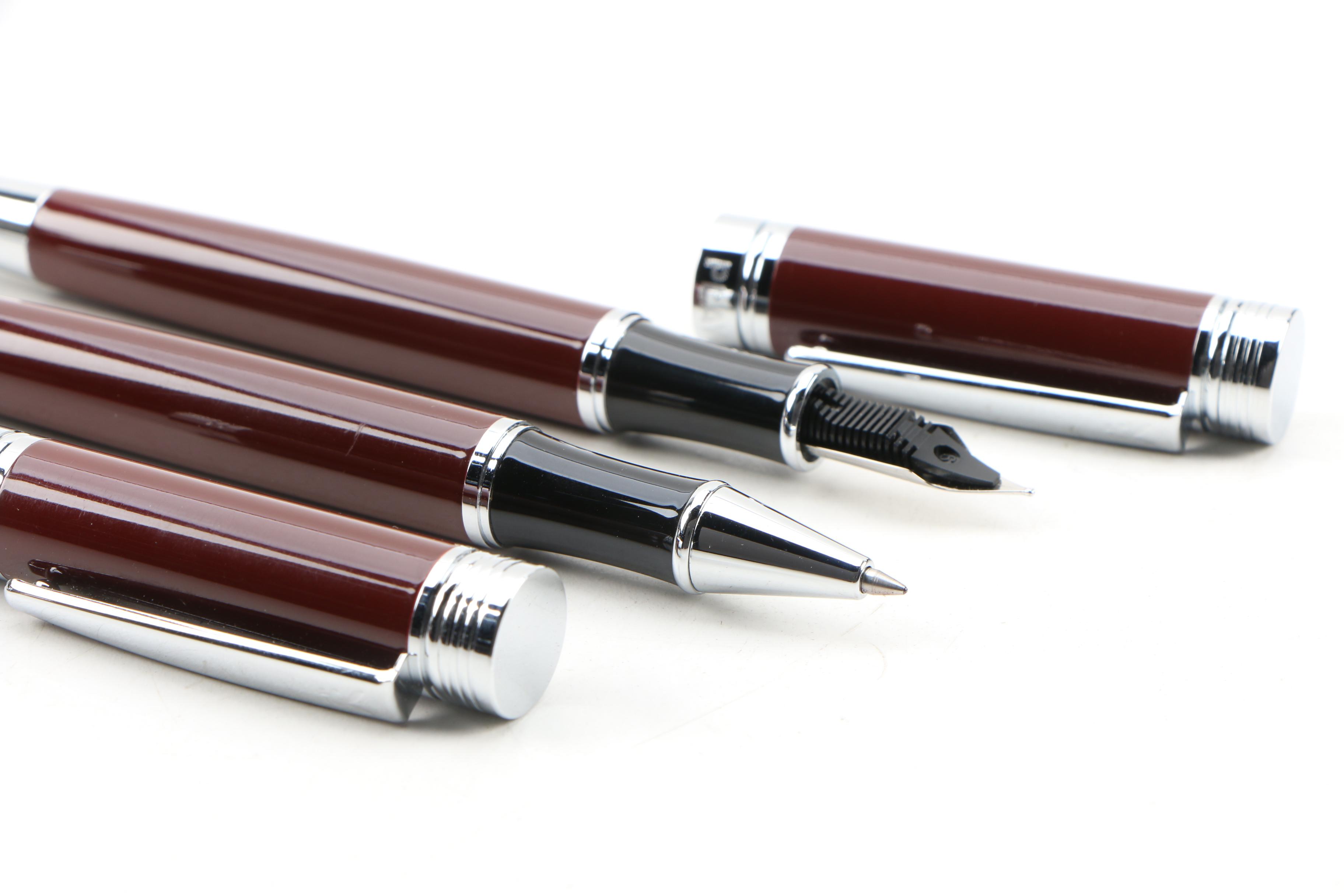 Playboy Fountain and Ballpoint Pens, Late 20th Century