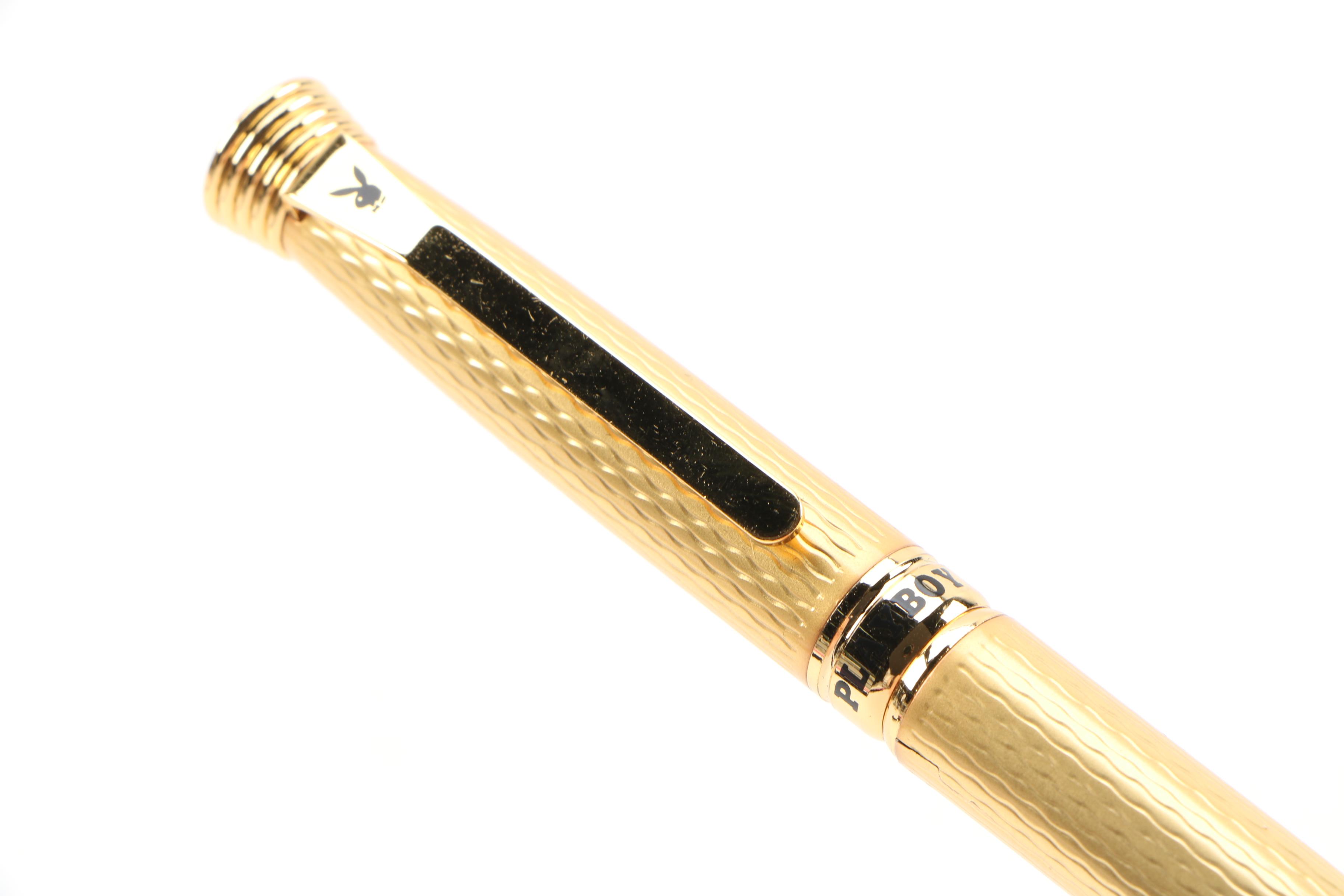 Playboy Fountain and Ballpoint Pens, Late 20th Century