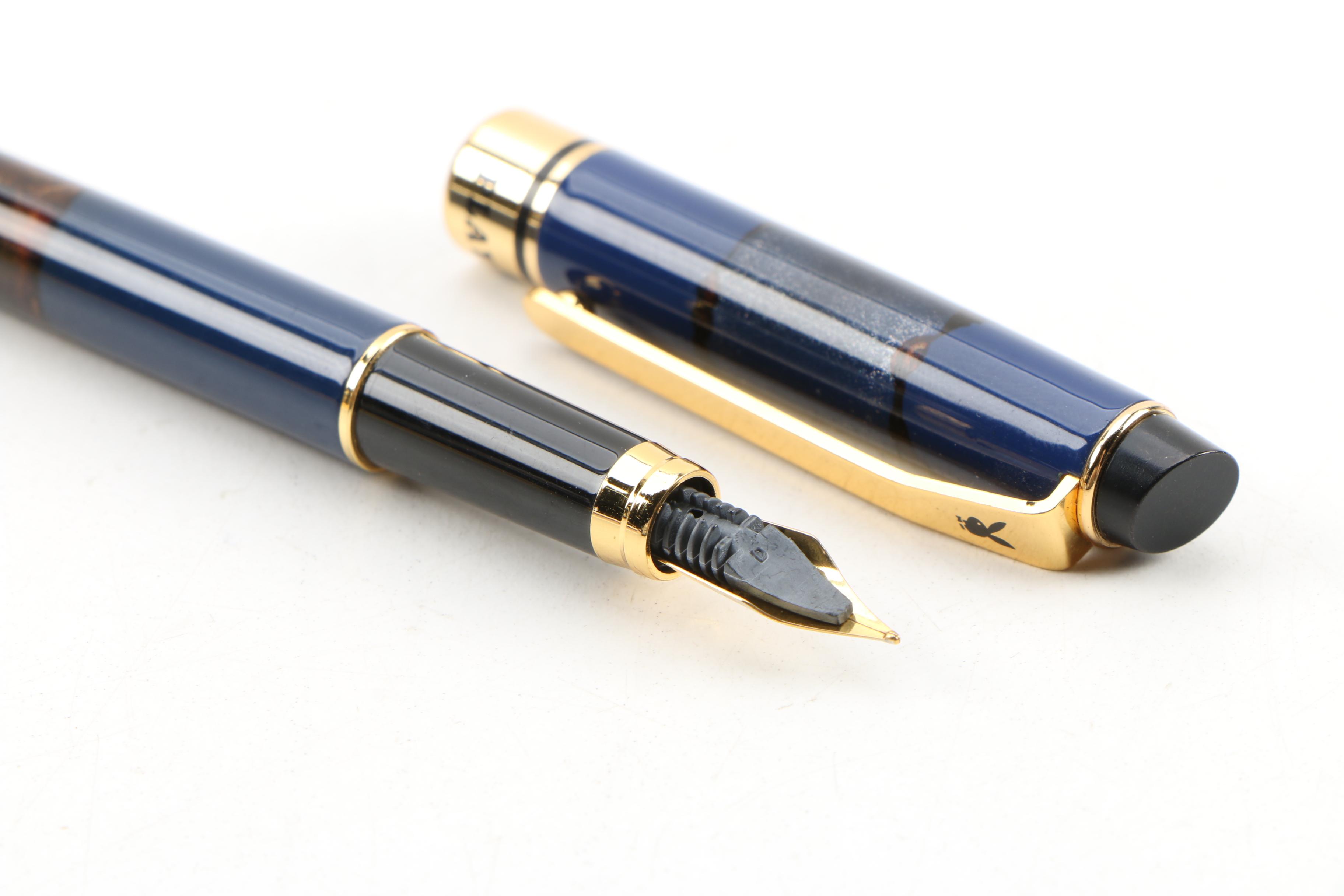 Playboy Fountain and Ballpoint Pens, Late 20th Century