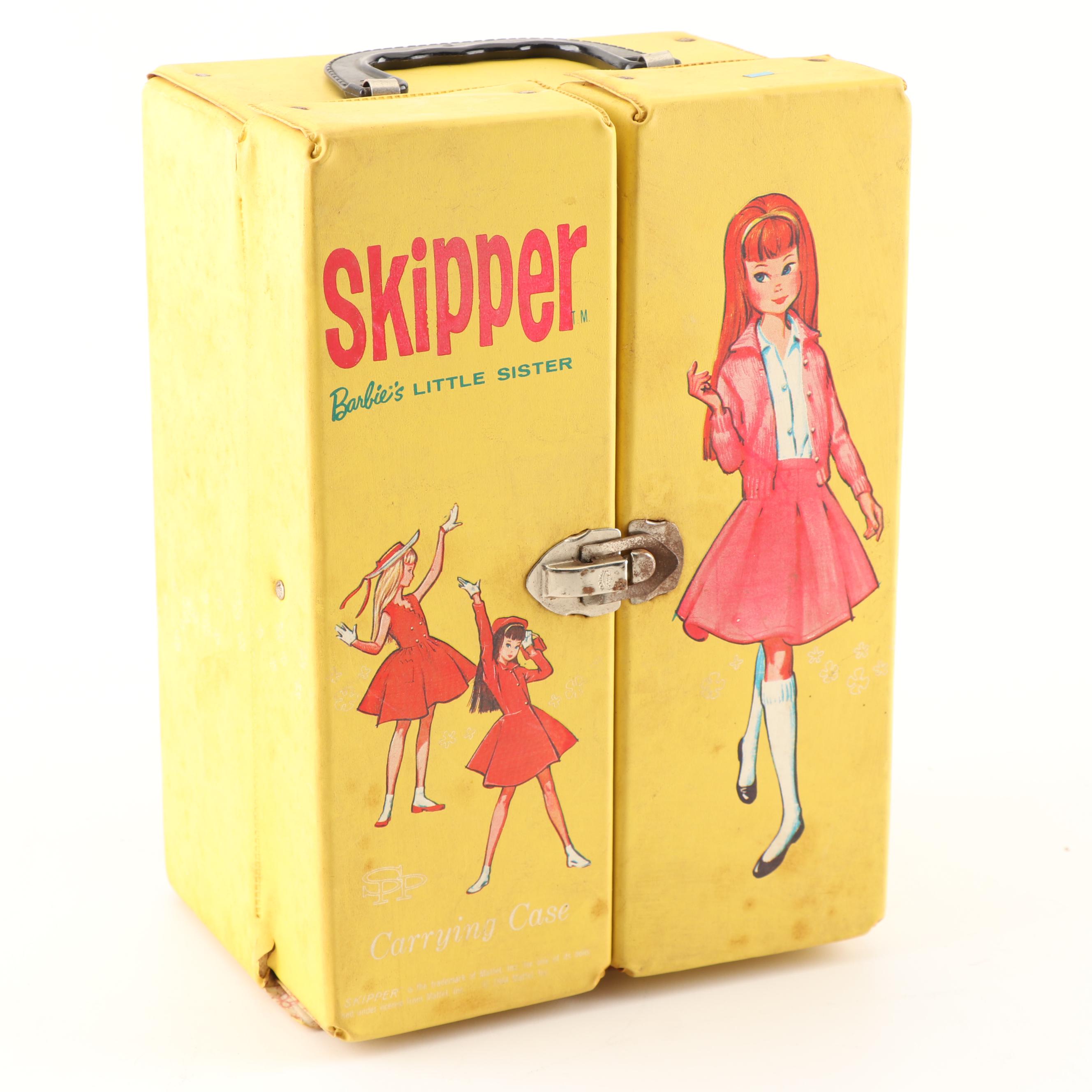 Skipper "Barbie's Little Sister" Doll Grouping, Mid 20th Century