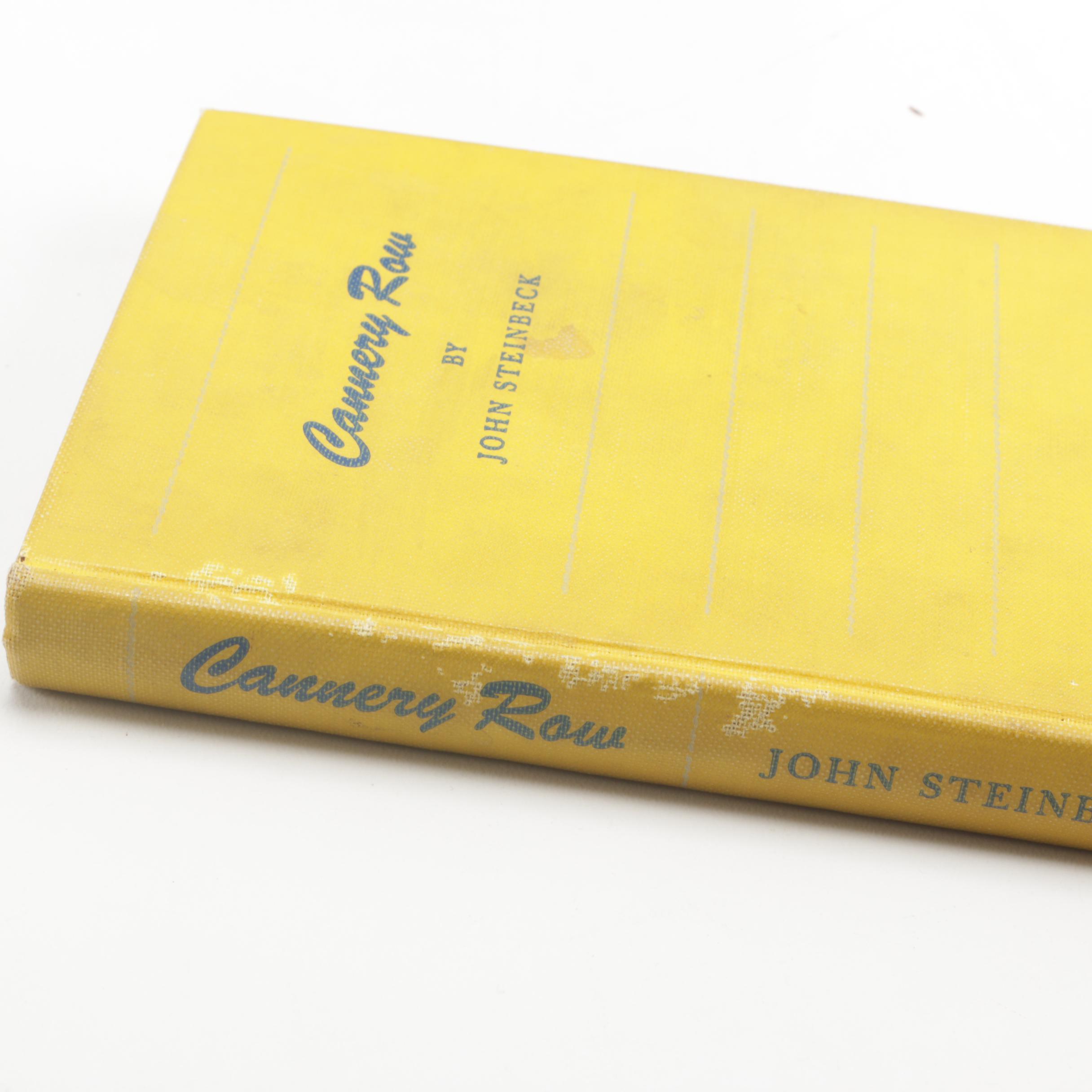 John Steinbeck's "Cannery Row", Second Printing and Book Club Edition