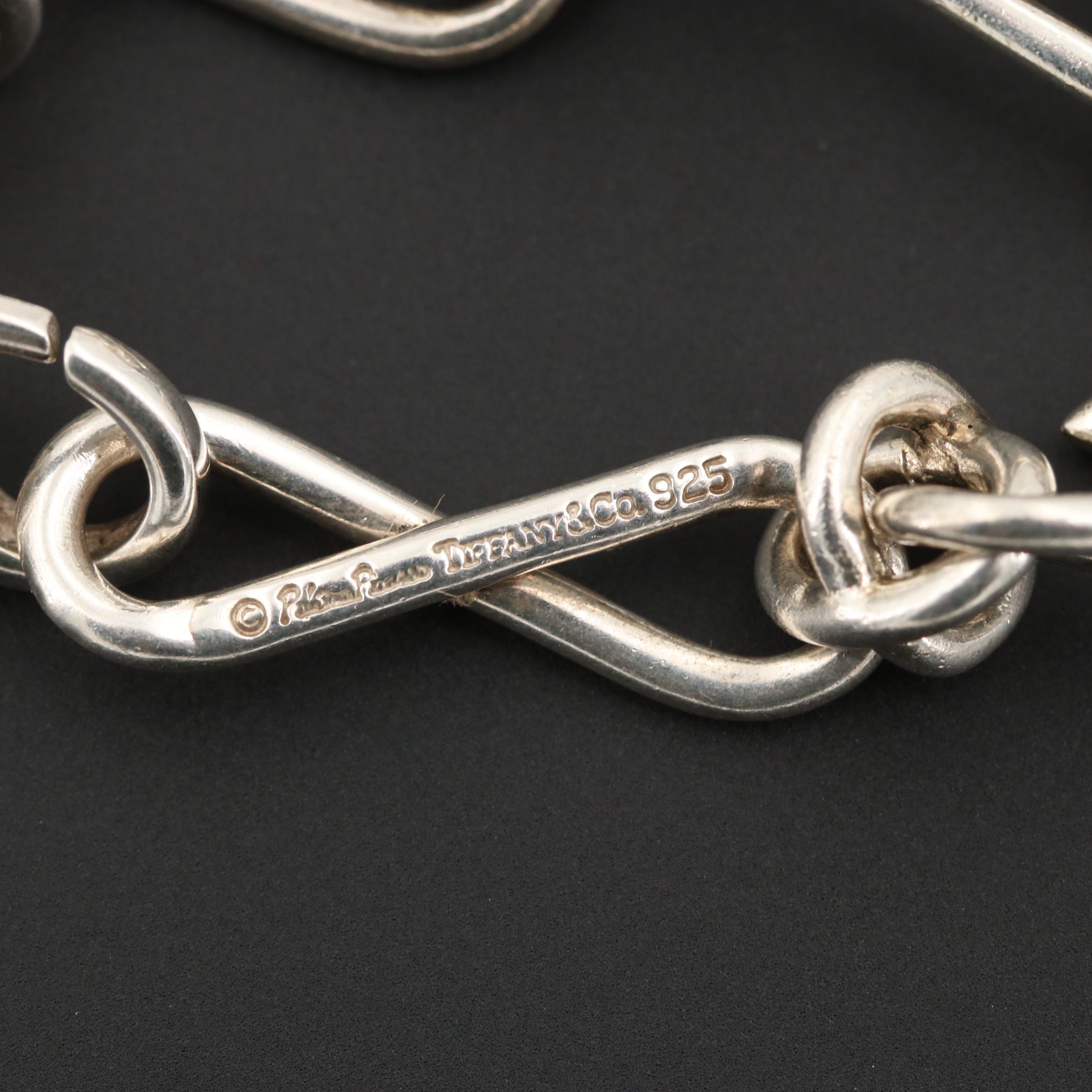 Paloma Picasso For Tiffany & Co. Sterling Silver Charm Bracelet