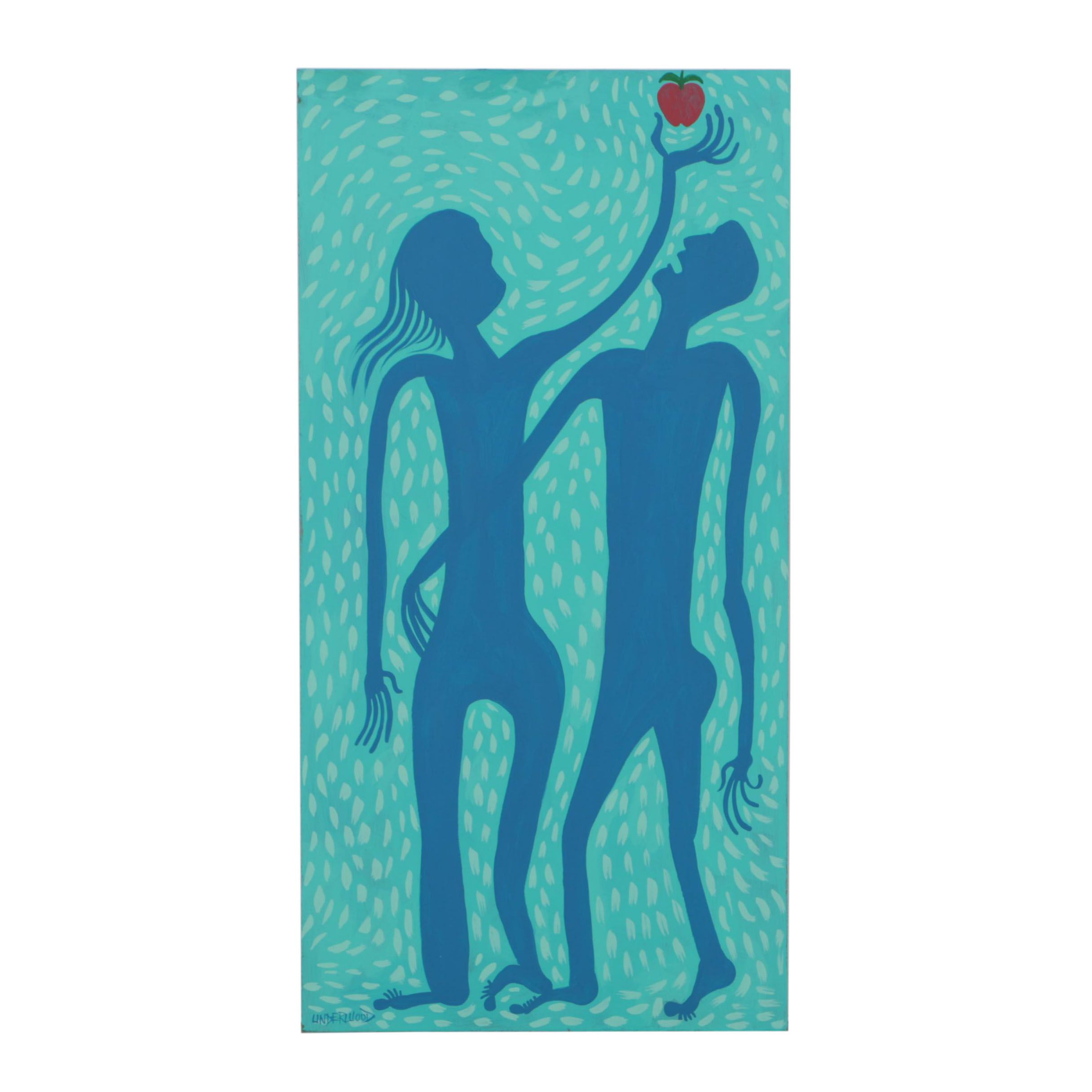 Jackie Underwood Folk Art Acrylic Painting