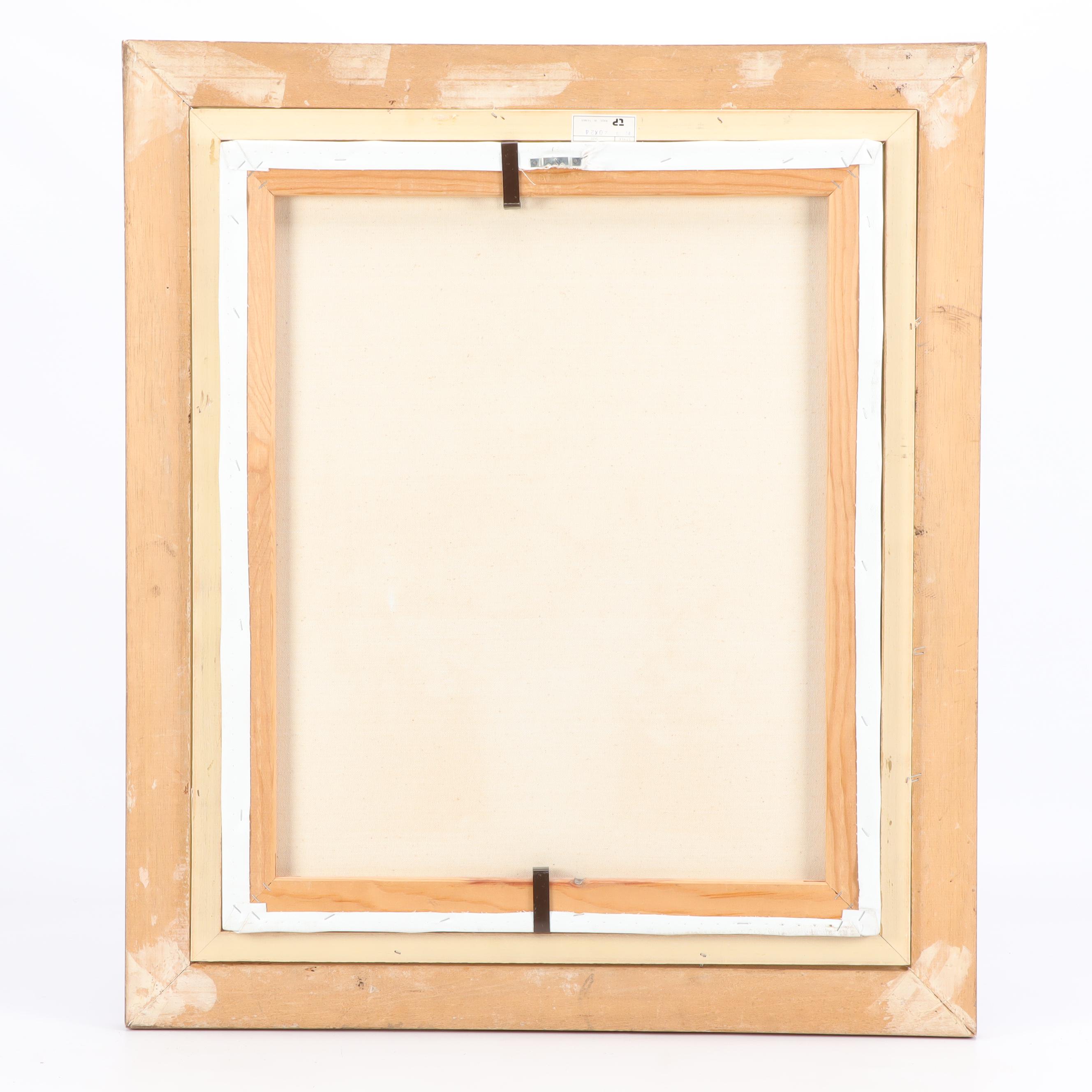 R. Thomas Floral Still Life Oil Painting