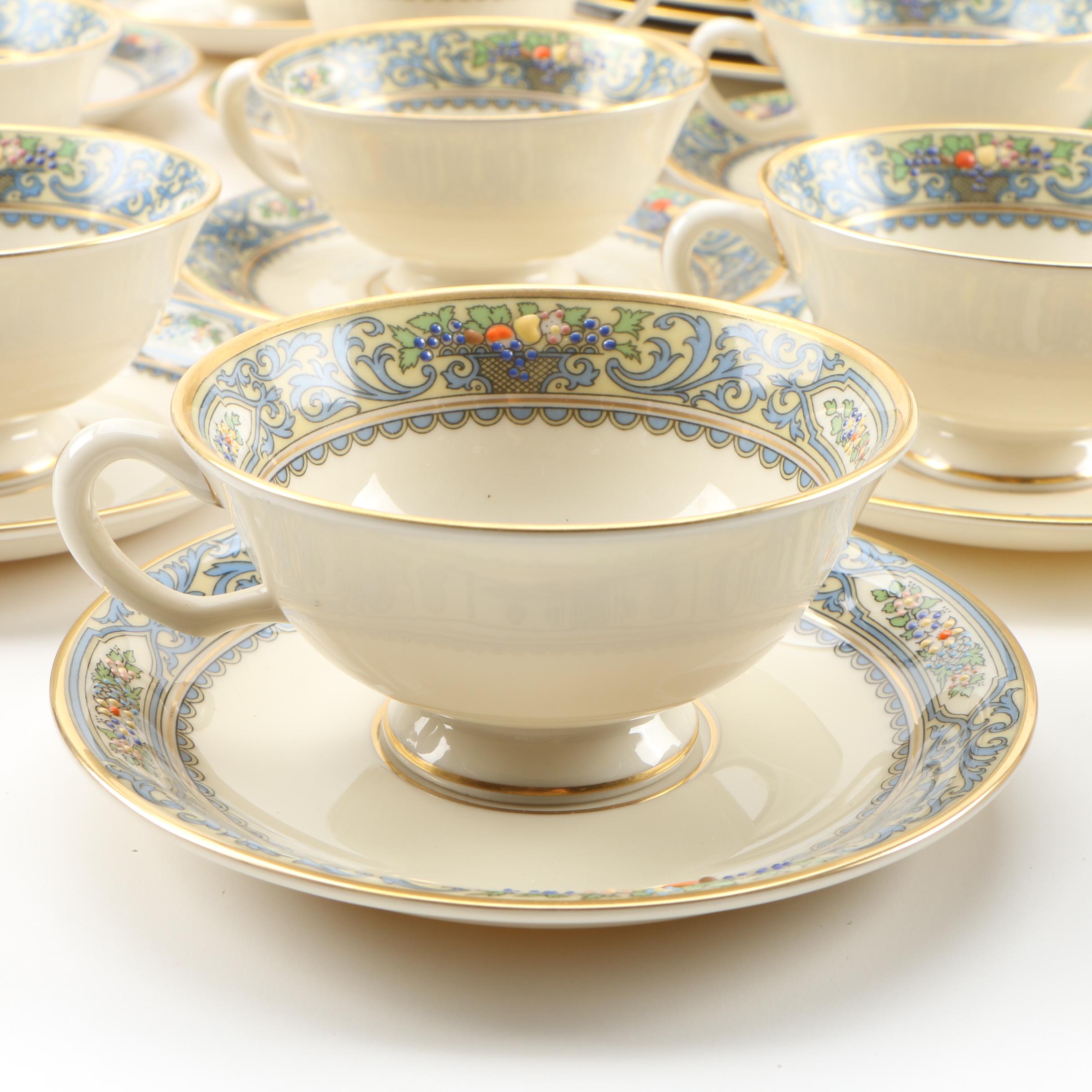 Lenox "Autumn" Bone China Dinnerware, Circa 1966–1988