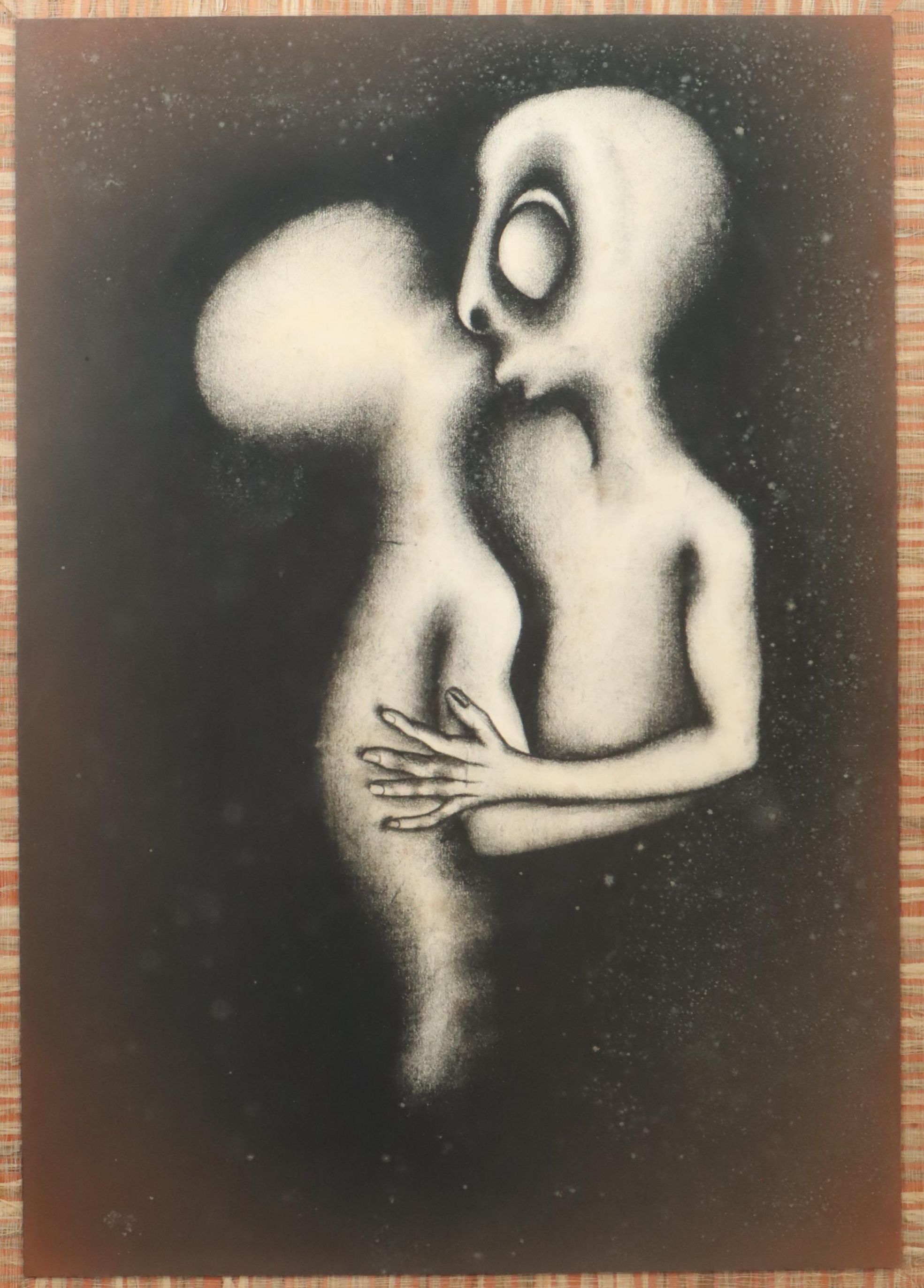 Thamsanqa Mnyele Mixed Media Painting