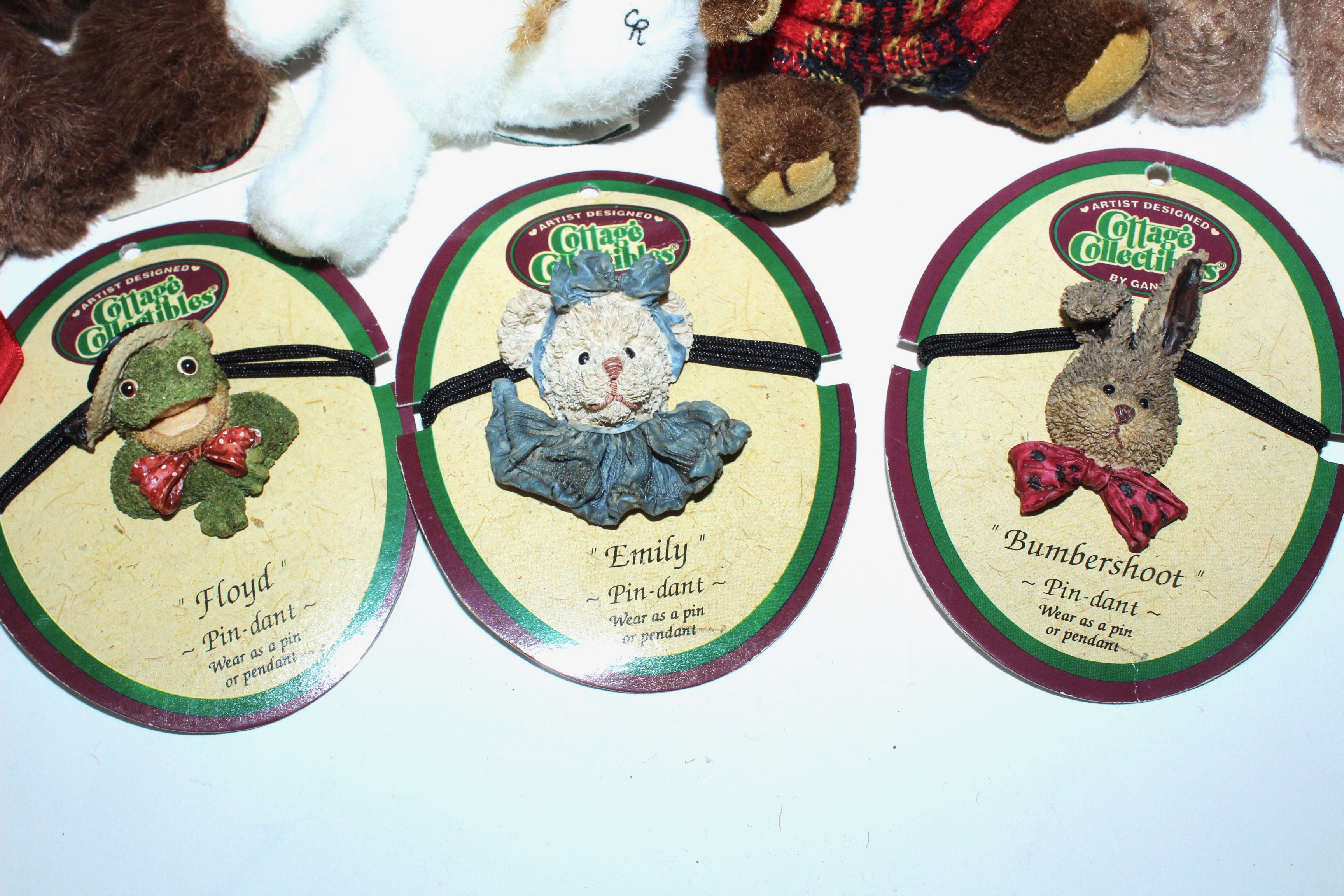 Ganz Cottage Collectibles Stuffed Bears