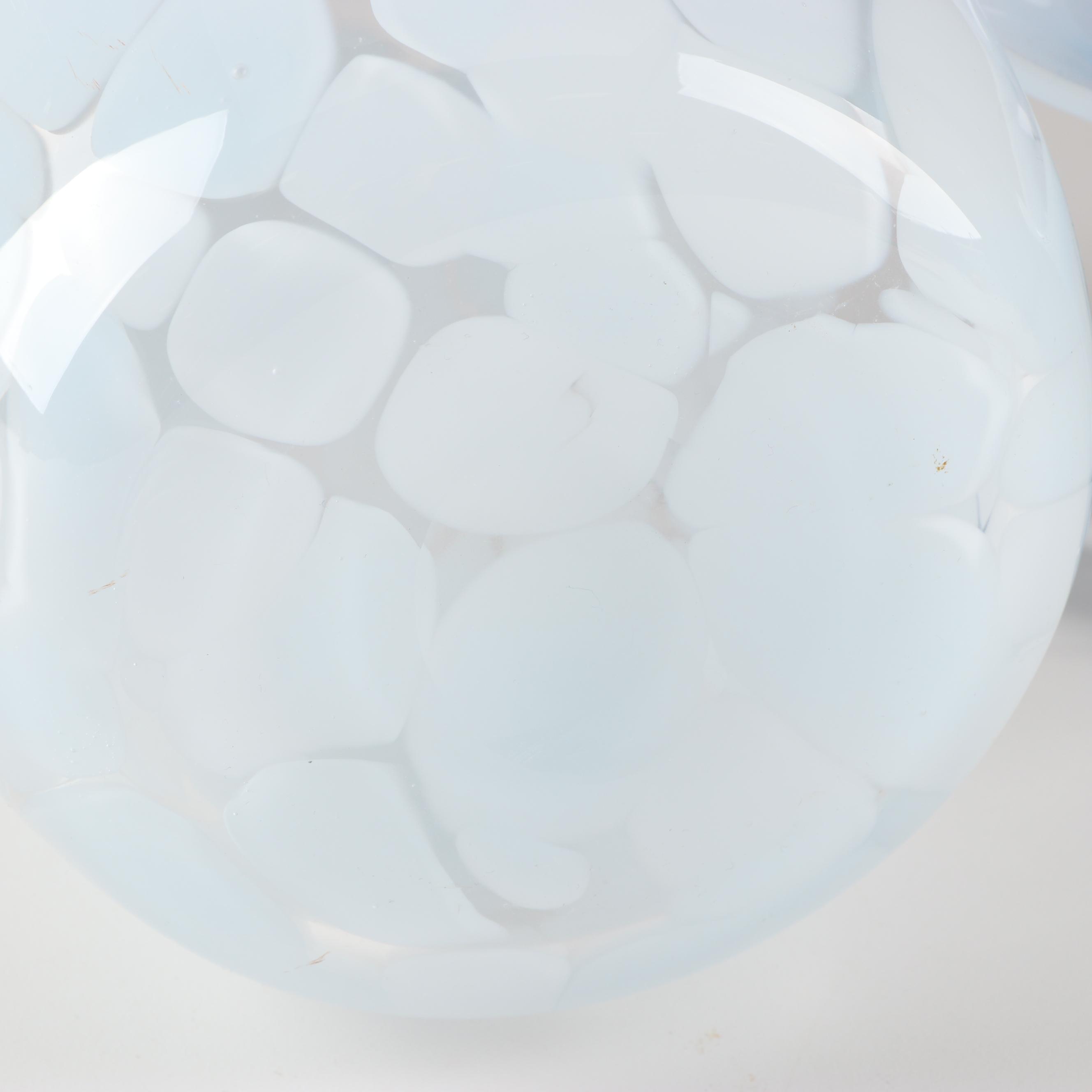 Light Blue Art Glass Vases