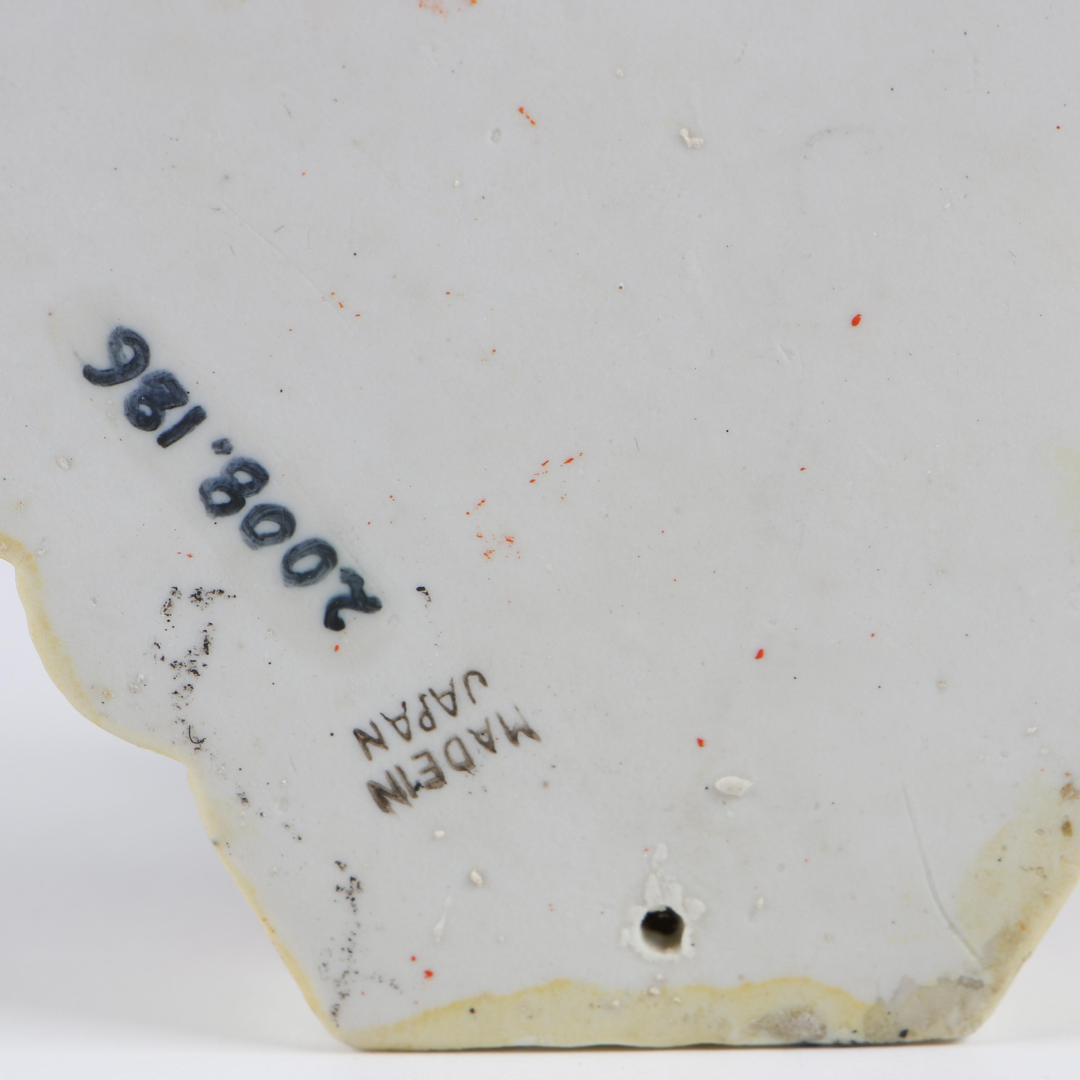 Japanese and German Mickey and Minnie Mouse Ashtrays, Circa 1930s