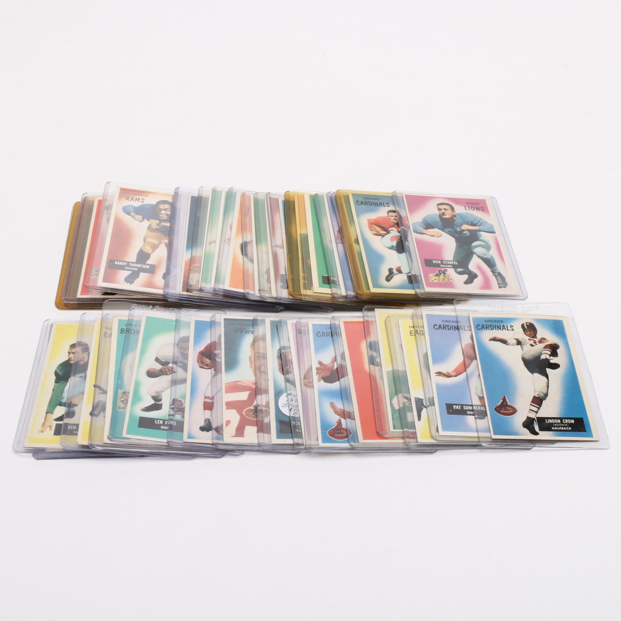 1955 Bowman Football Cards