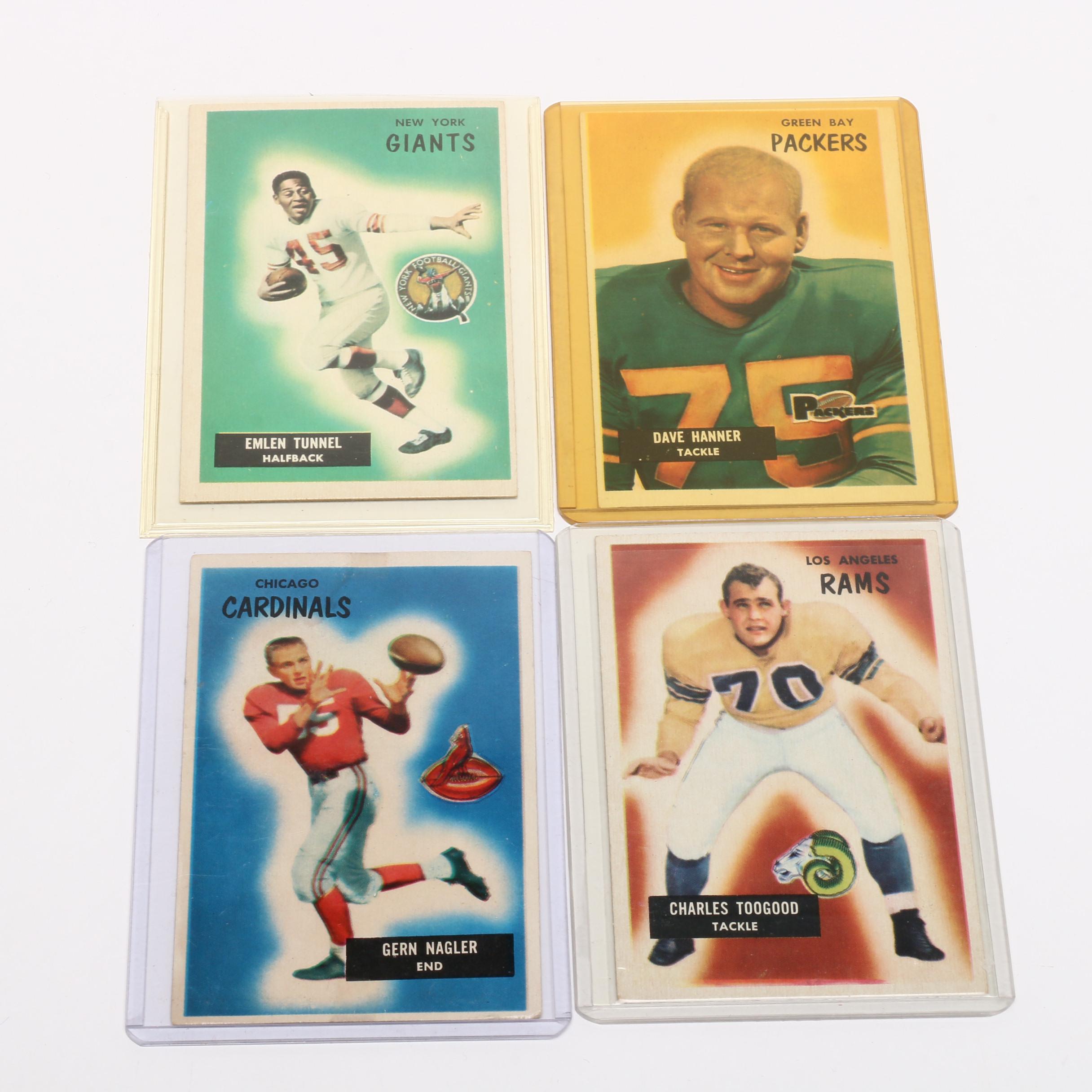1955 Bowman Football Cards