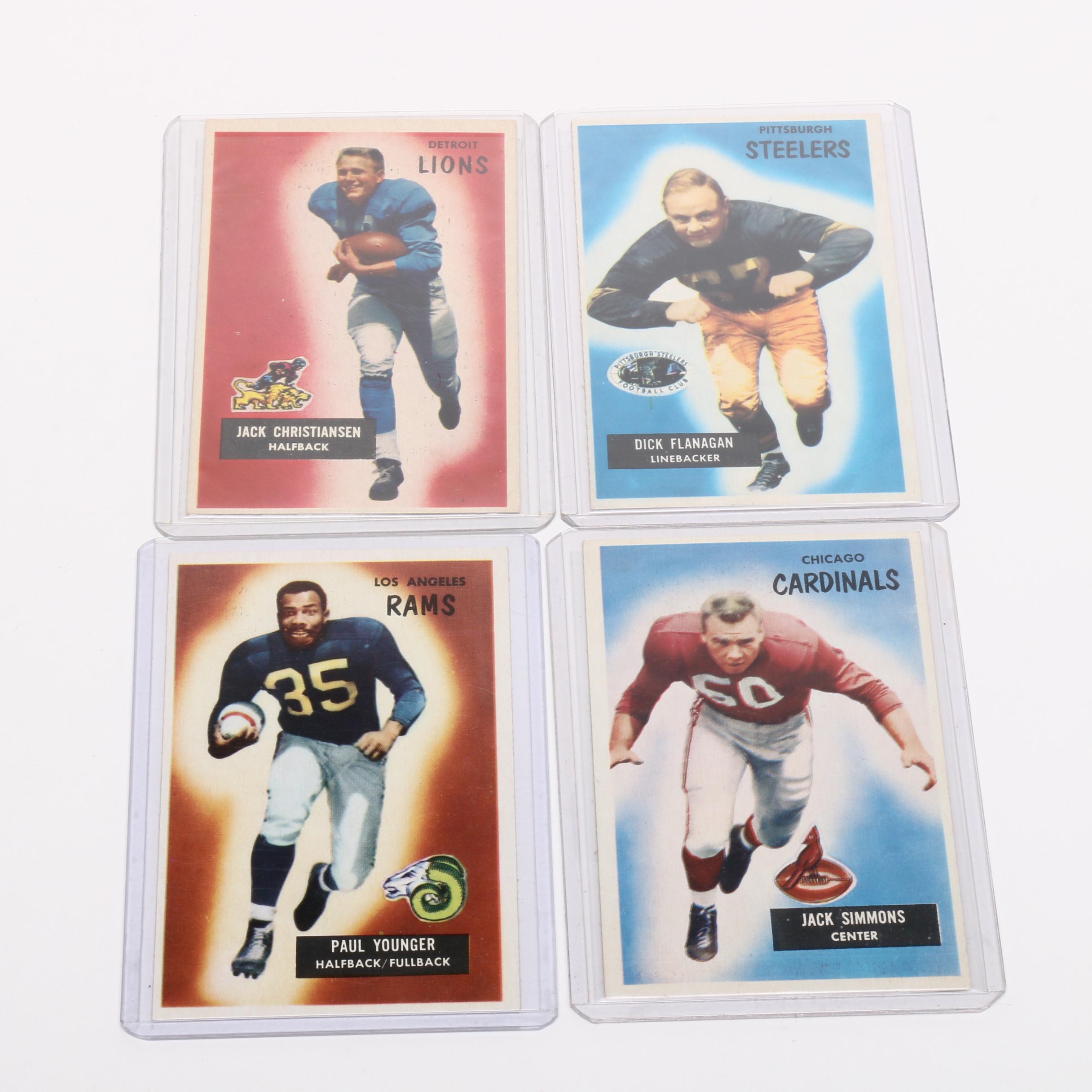 1955 Bowman Football Cards