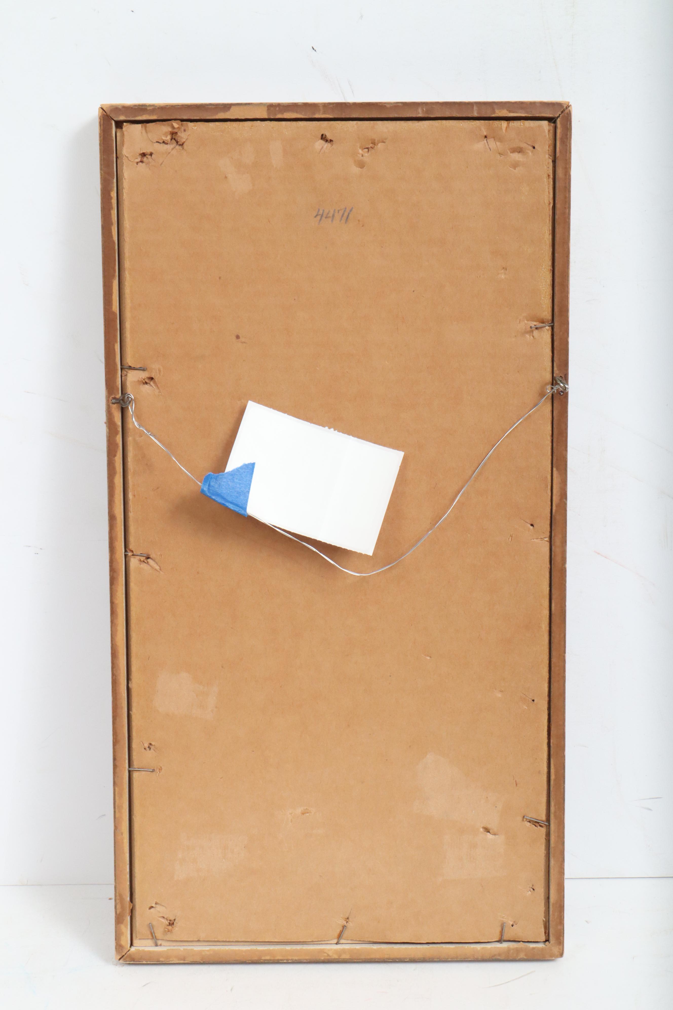 Japanese Mid 20th Century Mt. Fuji Watercolor Painting