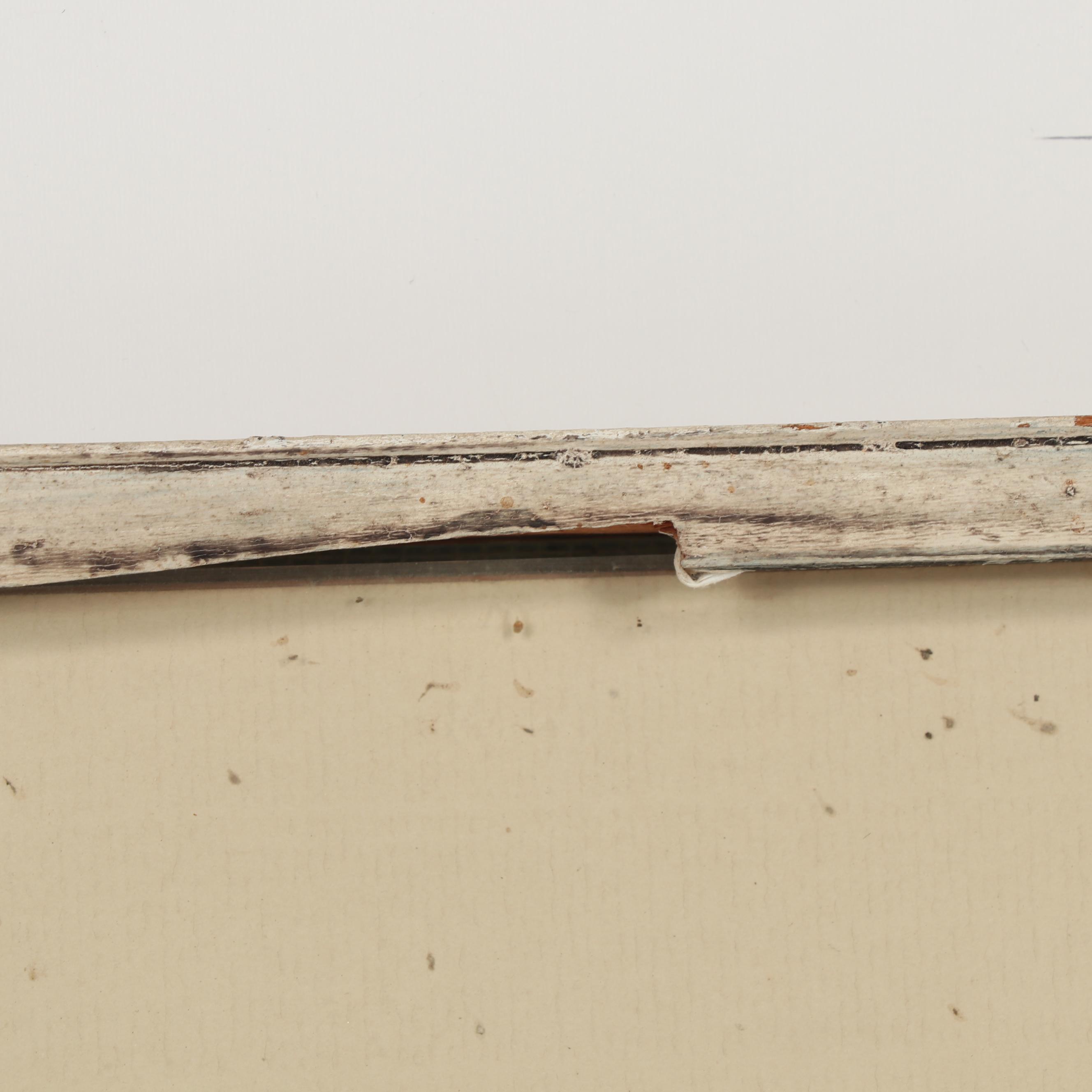 Lowell Naeve 1964 Woodcut "The Sea"