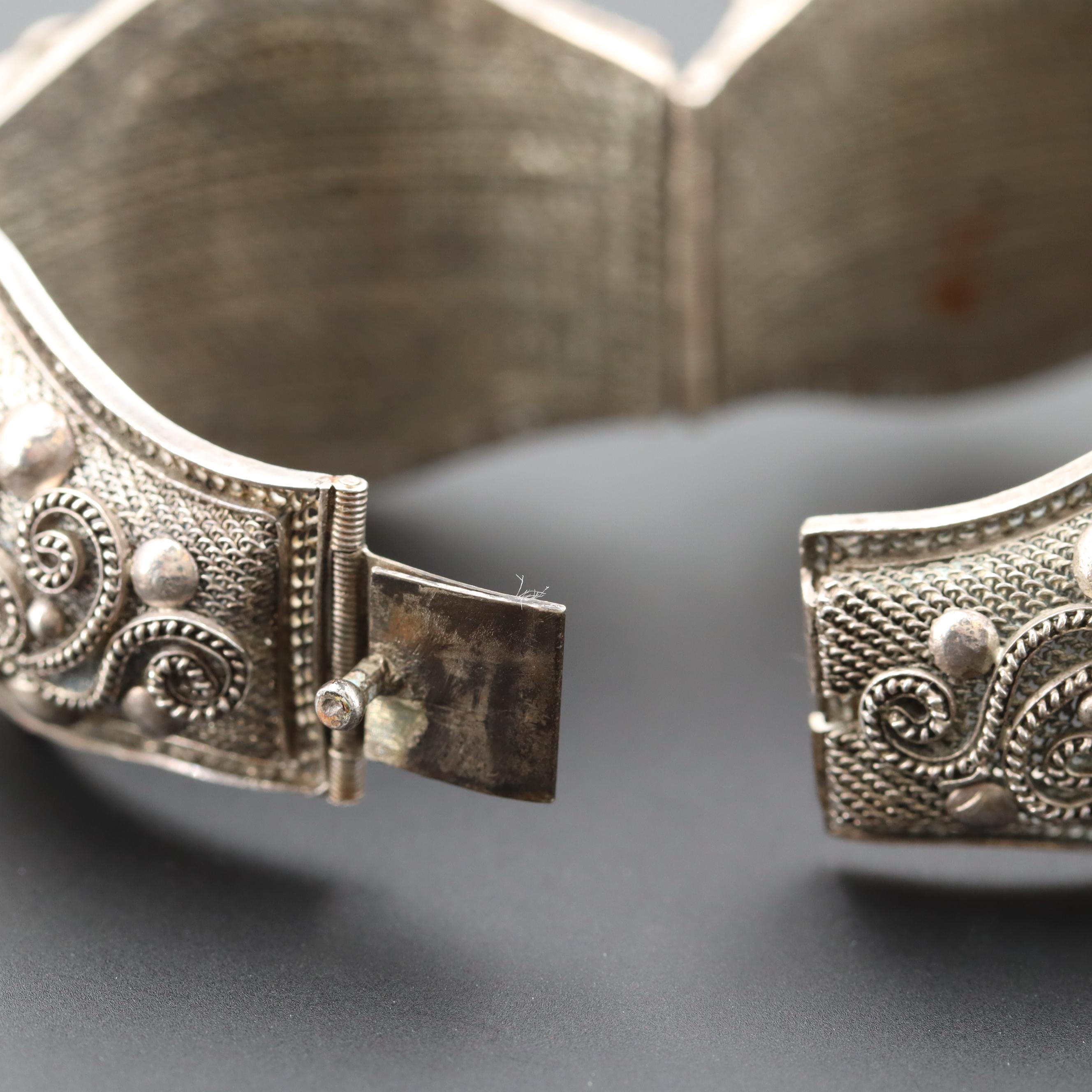 Sterling Silver Black Onyx Bracelet