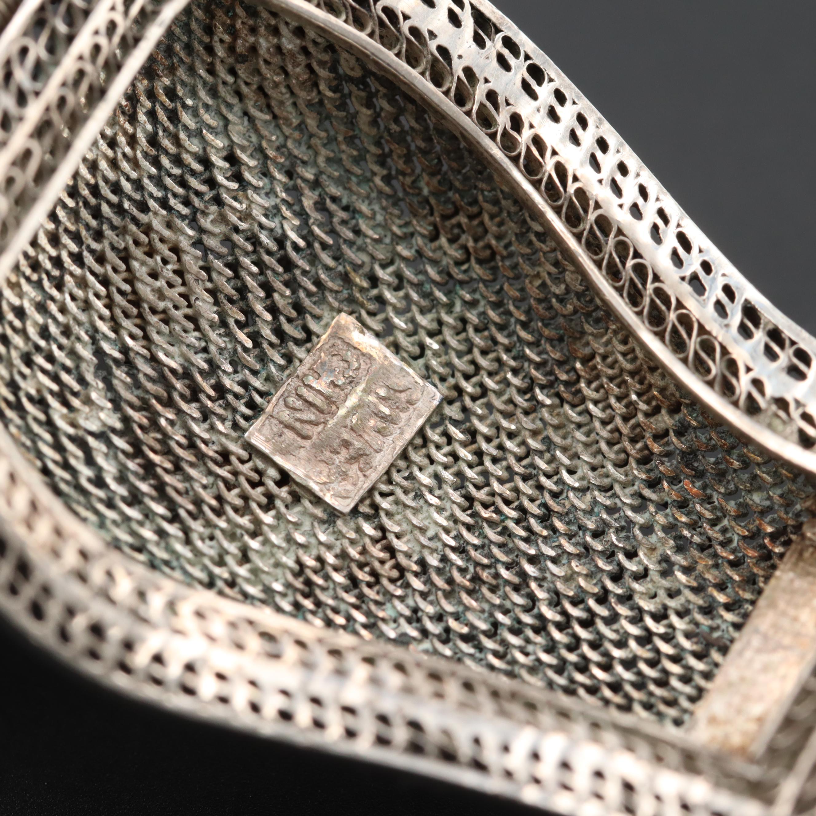 Sterling Silver Black Onyx Bracelet